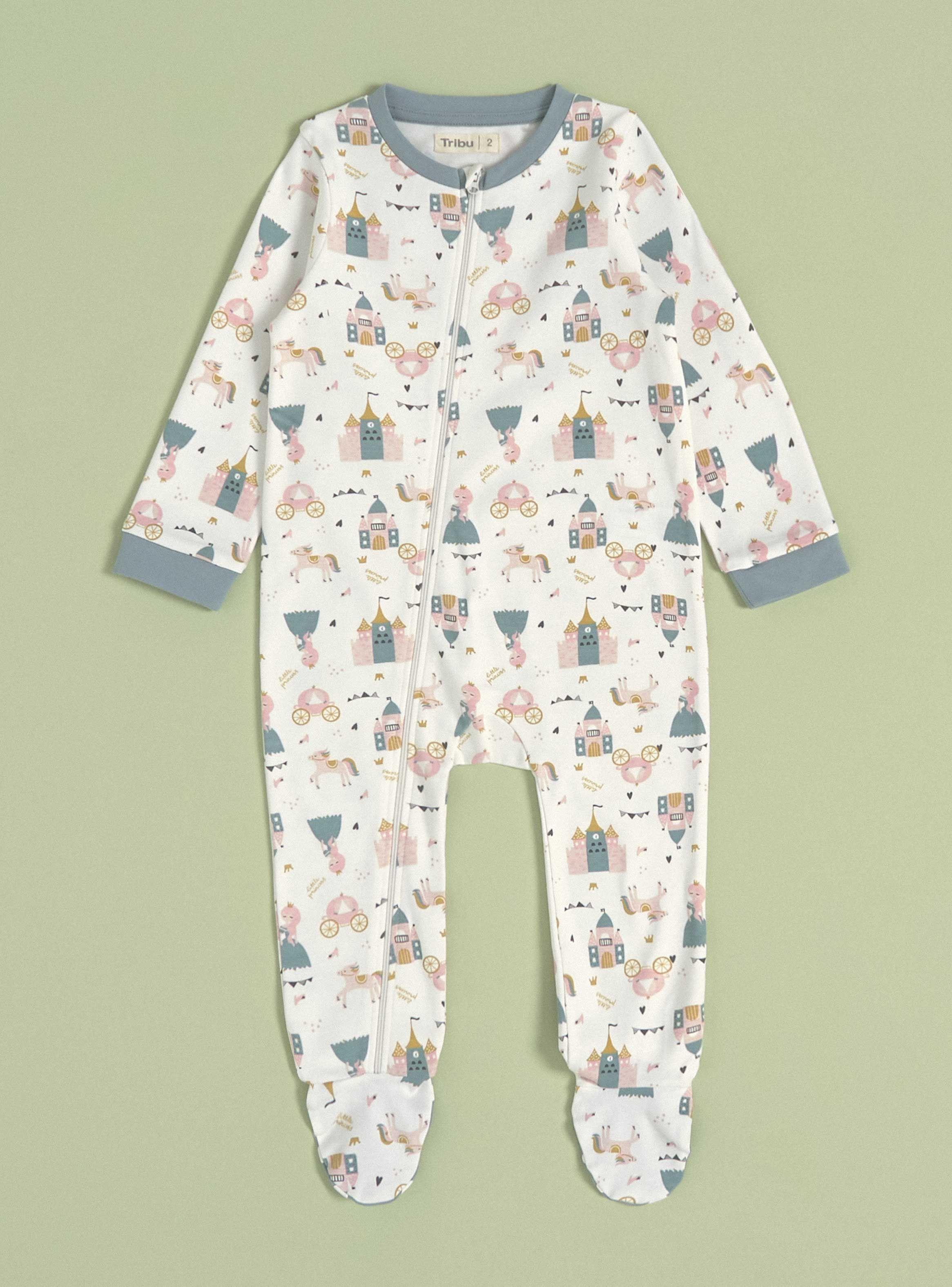 Pijama Niña Estampado Completo-0