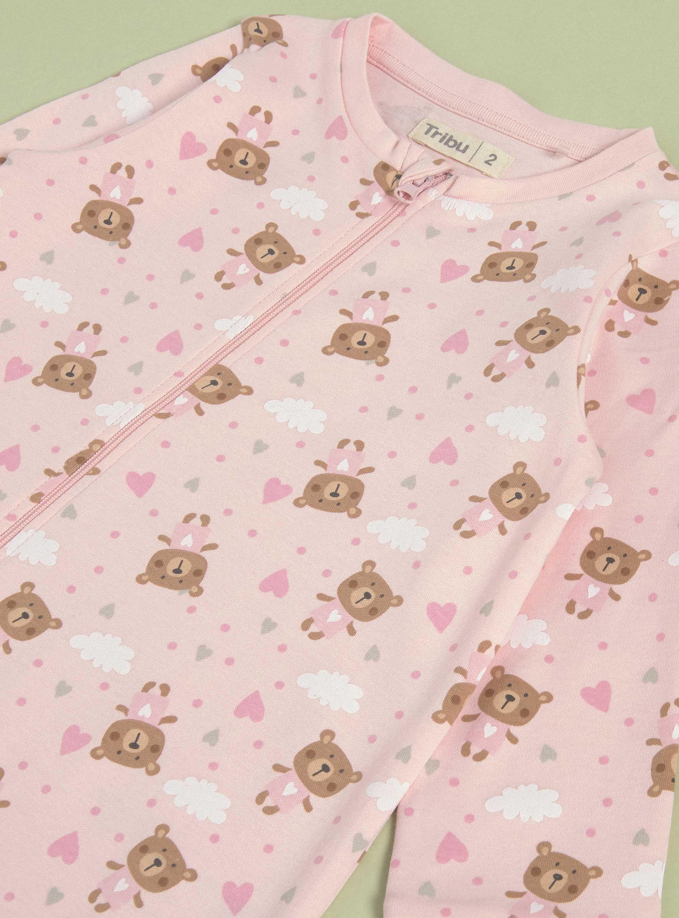 Pijama Niña Estampado Completo-2