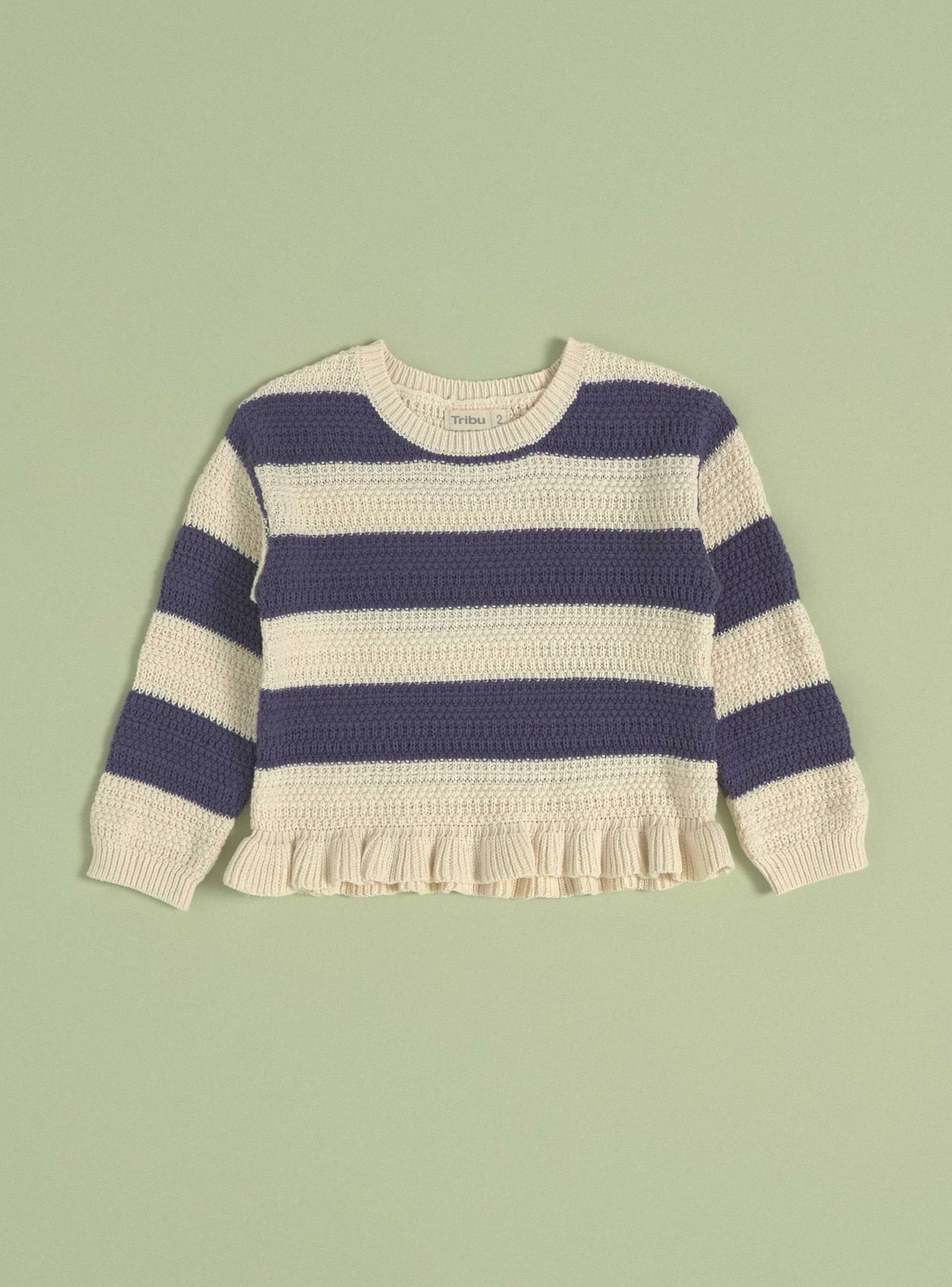 Sweater Niña Rayas y Vuelos-0