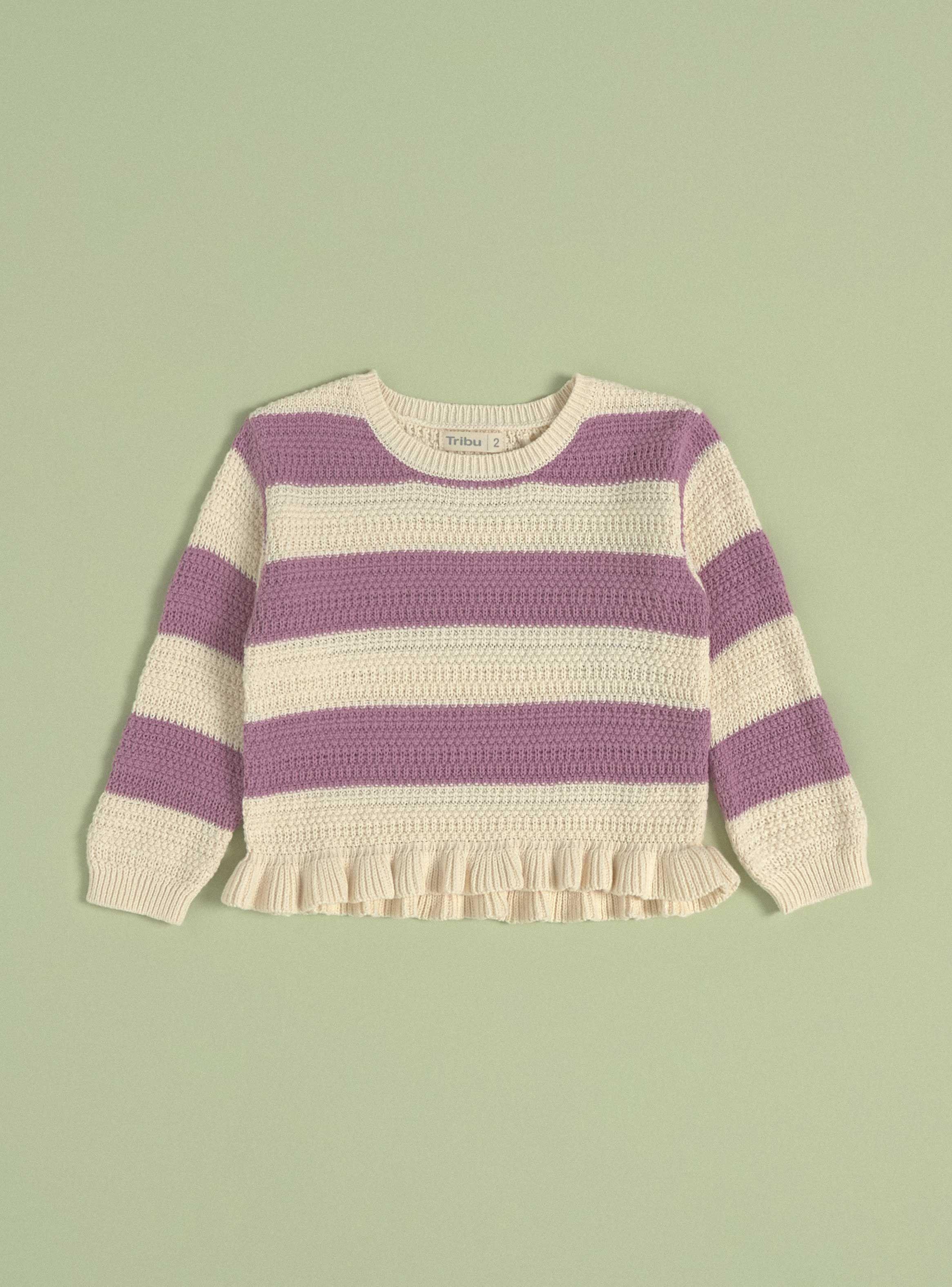 Sweater Niña Rayas y Vuelos-0