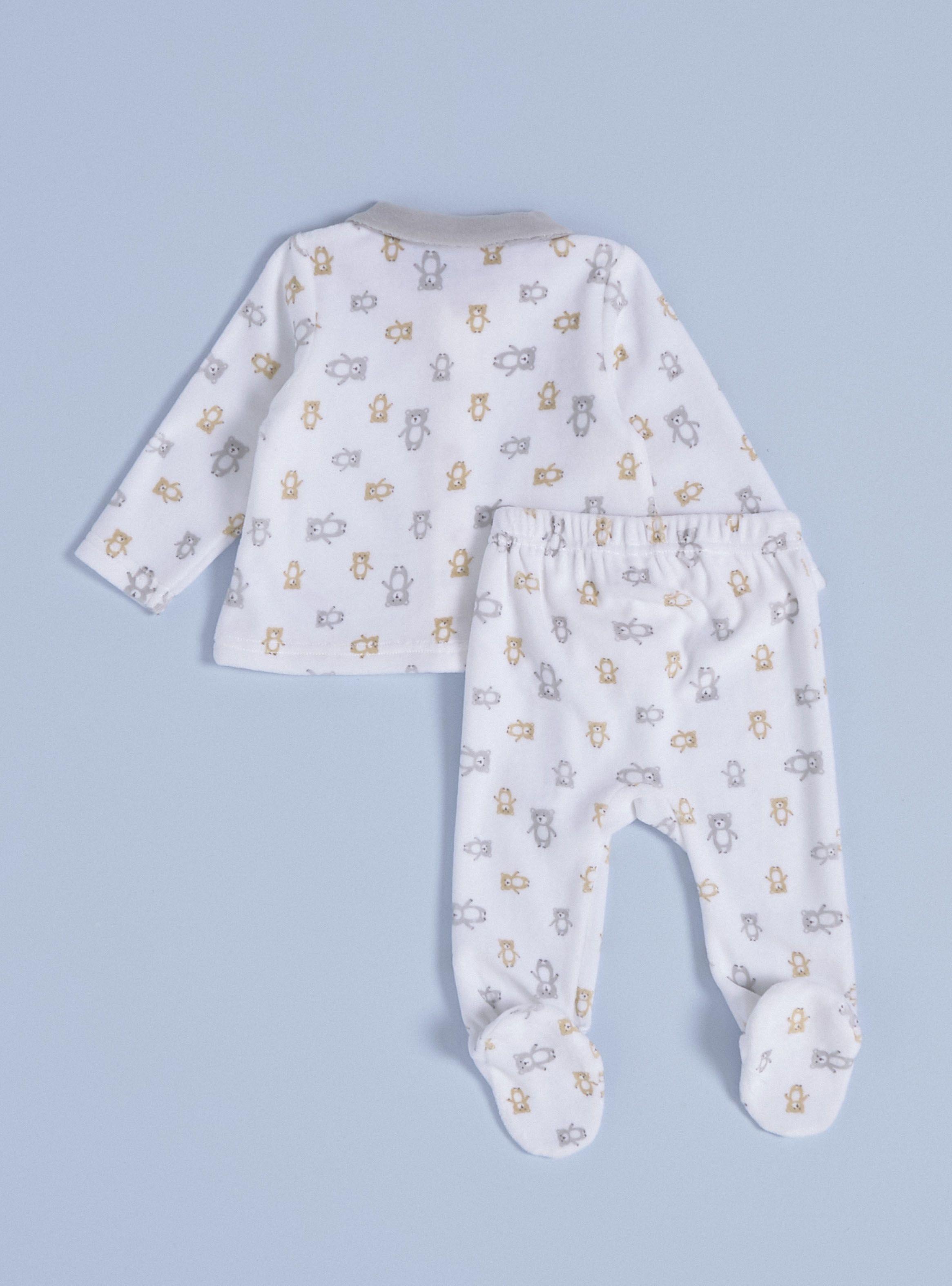 Conjunto Cuello Camisero Niño-1