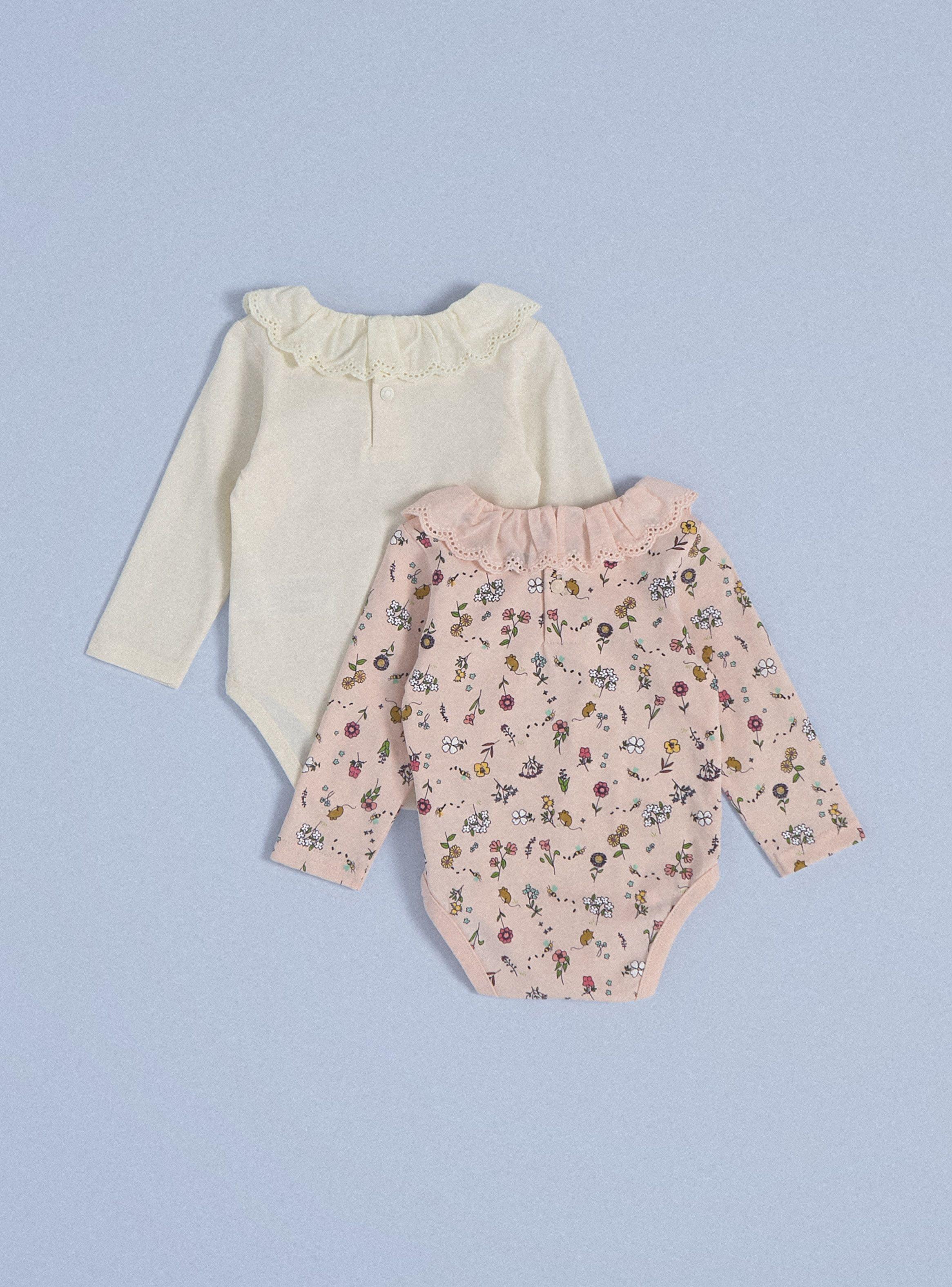 Body Bipack Niña Cuello Payaso-1