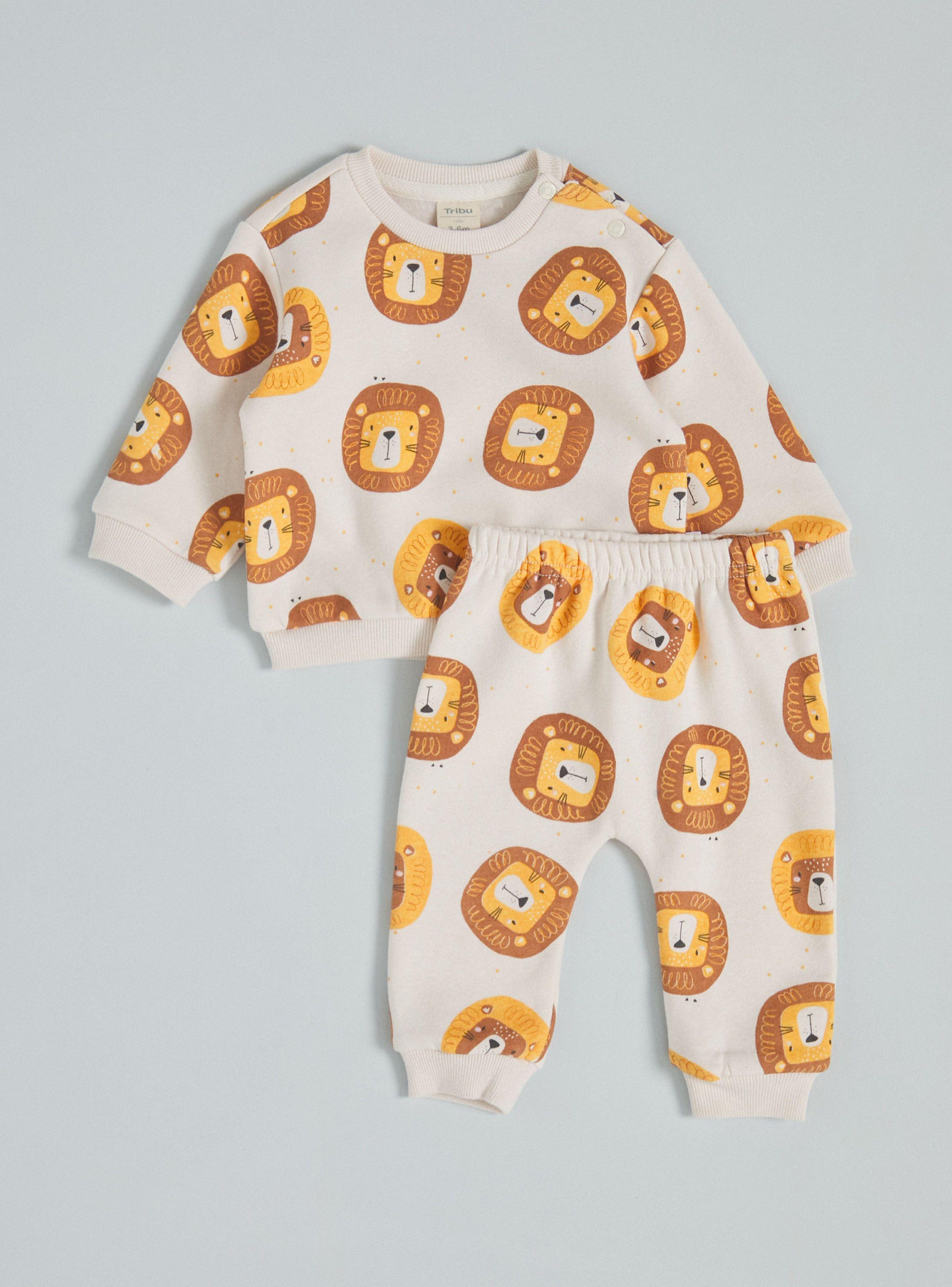 Conjunto Estampado Leones-0