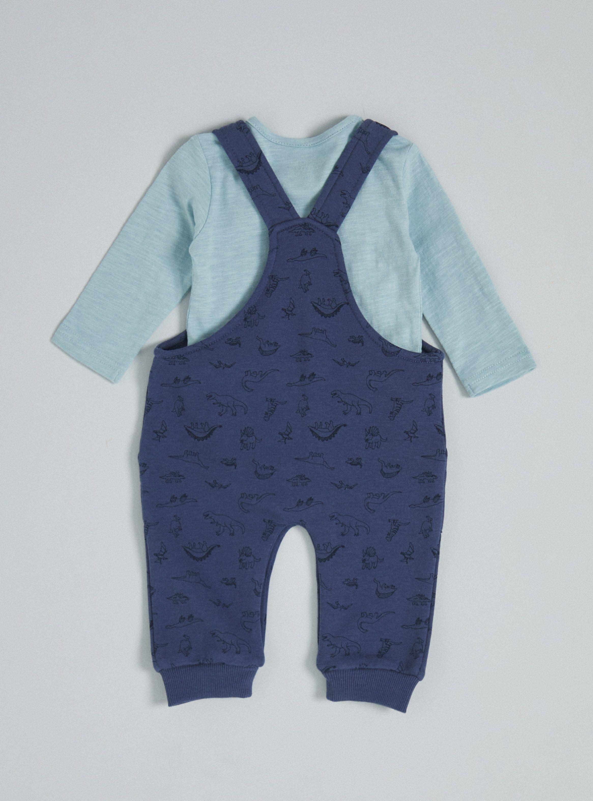 Conjunto Body y Jardinera Estampado-1