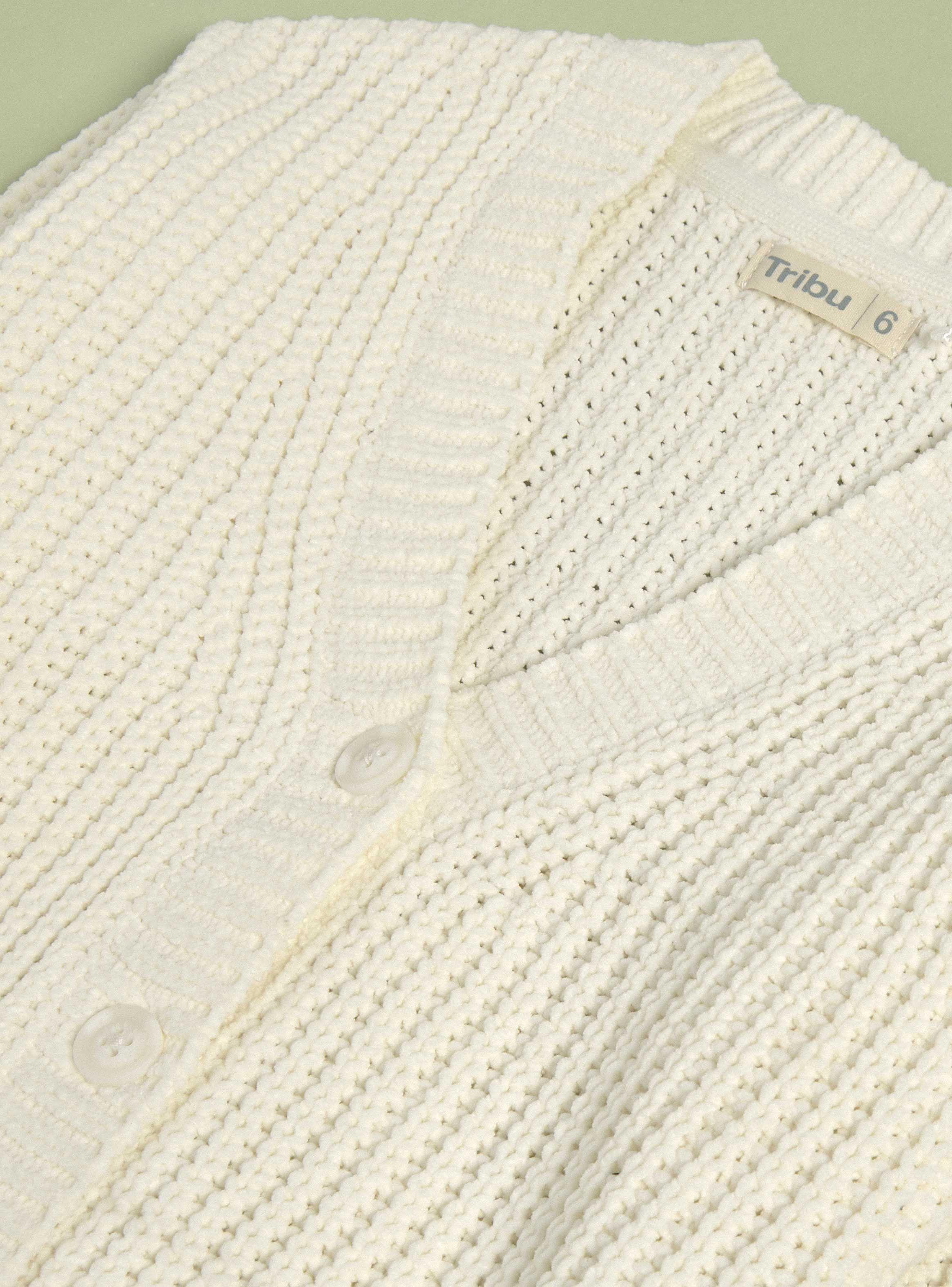 Chaleco Cardigan Chenille-4