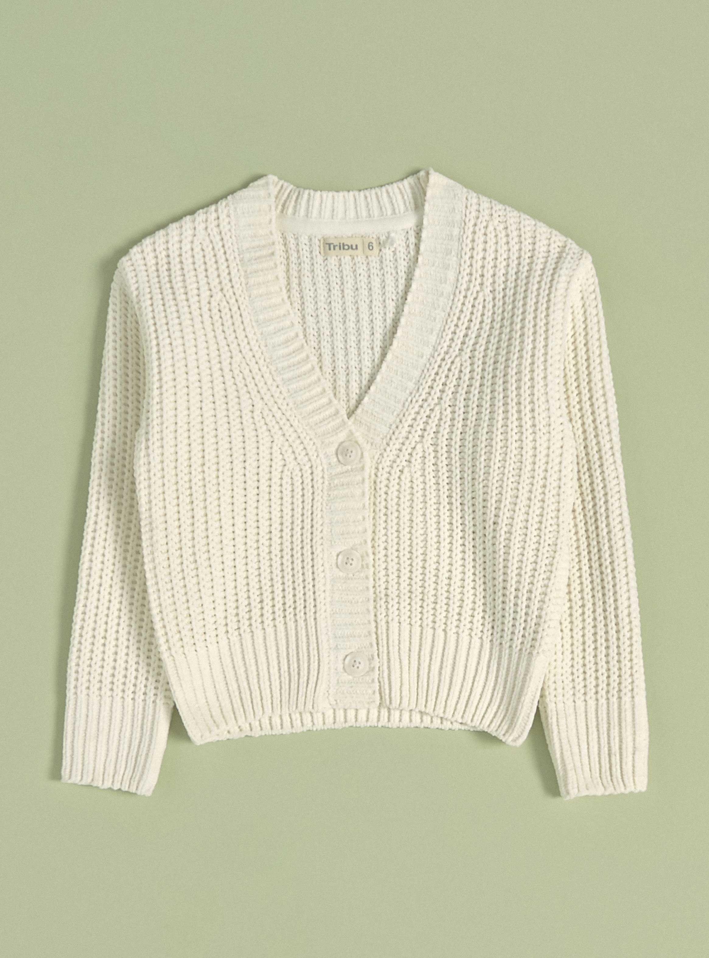 Chaleco Cardigan Chenille-2