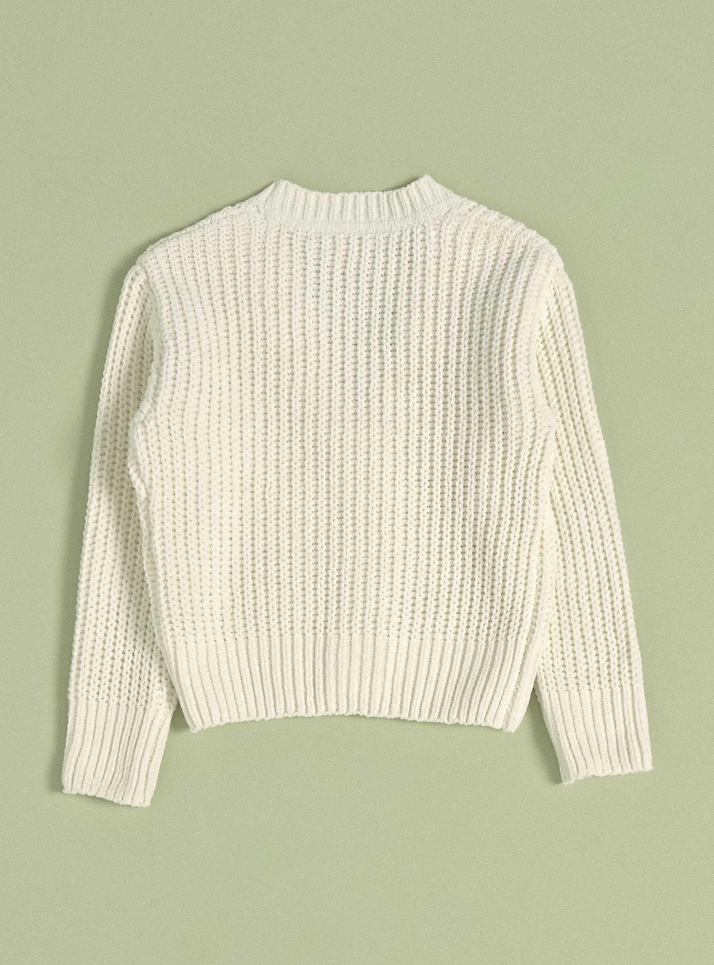 Chaleco Cardigan Chenille-3