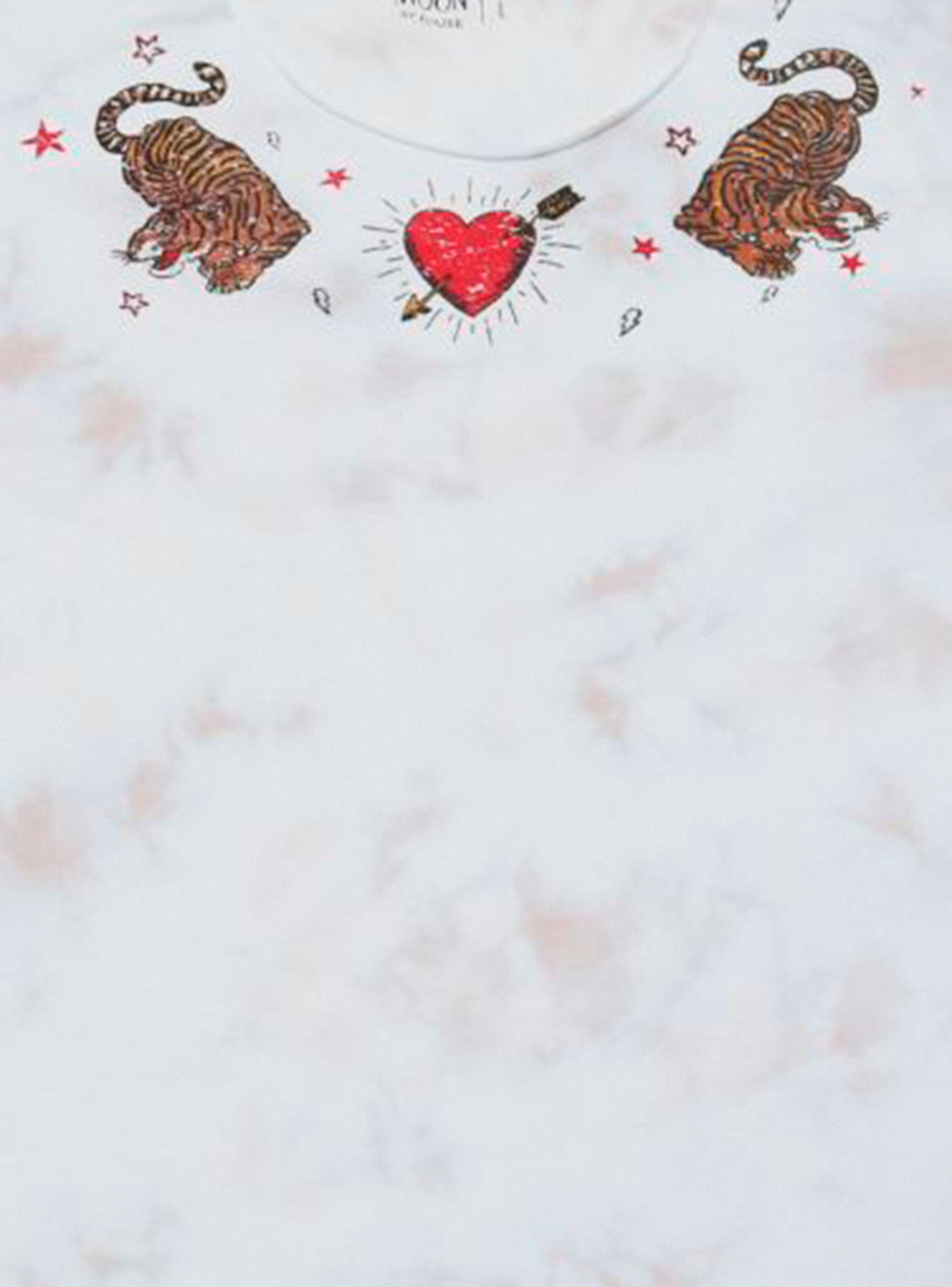 Polera Print Corazón Foster Moon-2