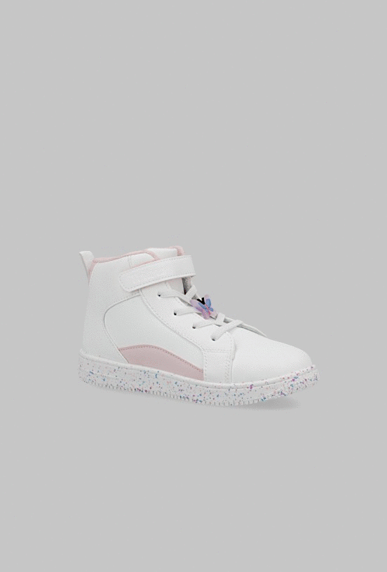Zapatilla Urbana con Aplicación Caña Alta Velcro Unisex-4