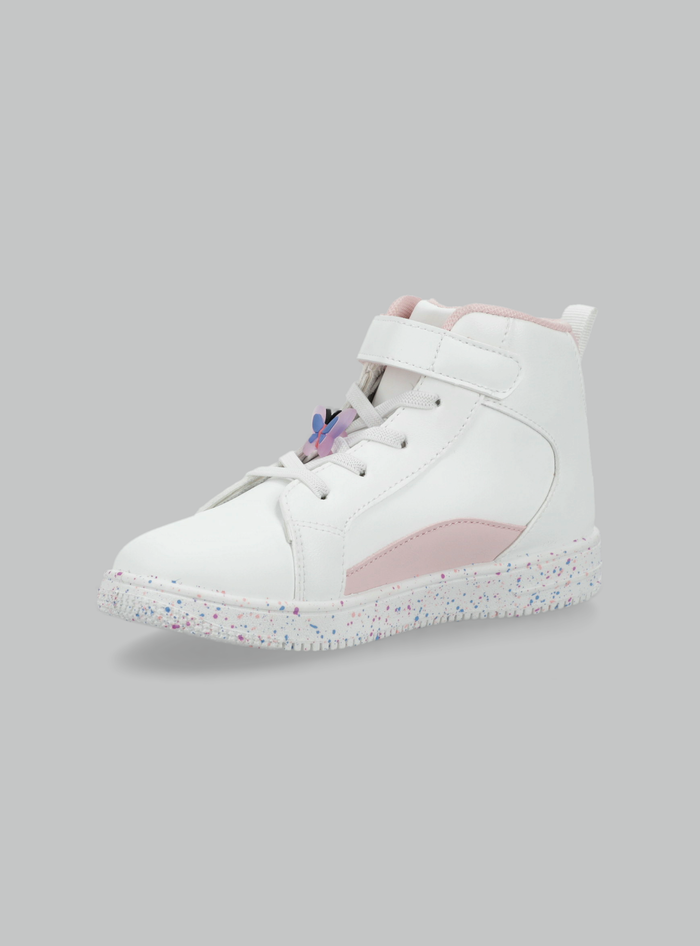 Zapatilla Urbana con Aplicación Caña Alta Velcro Unisex-2