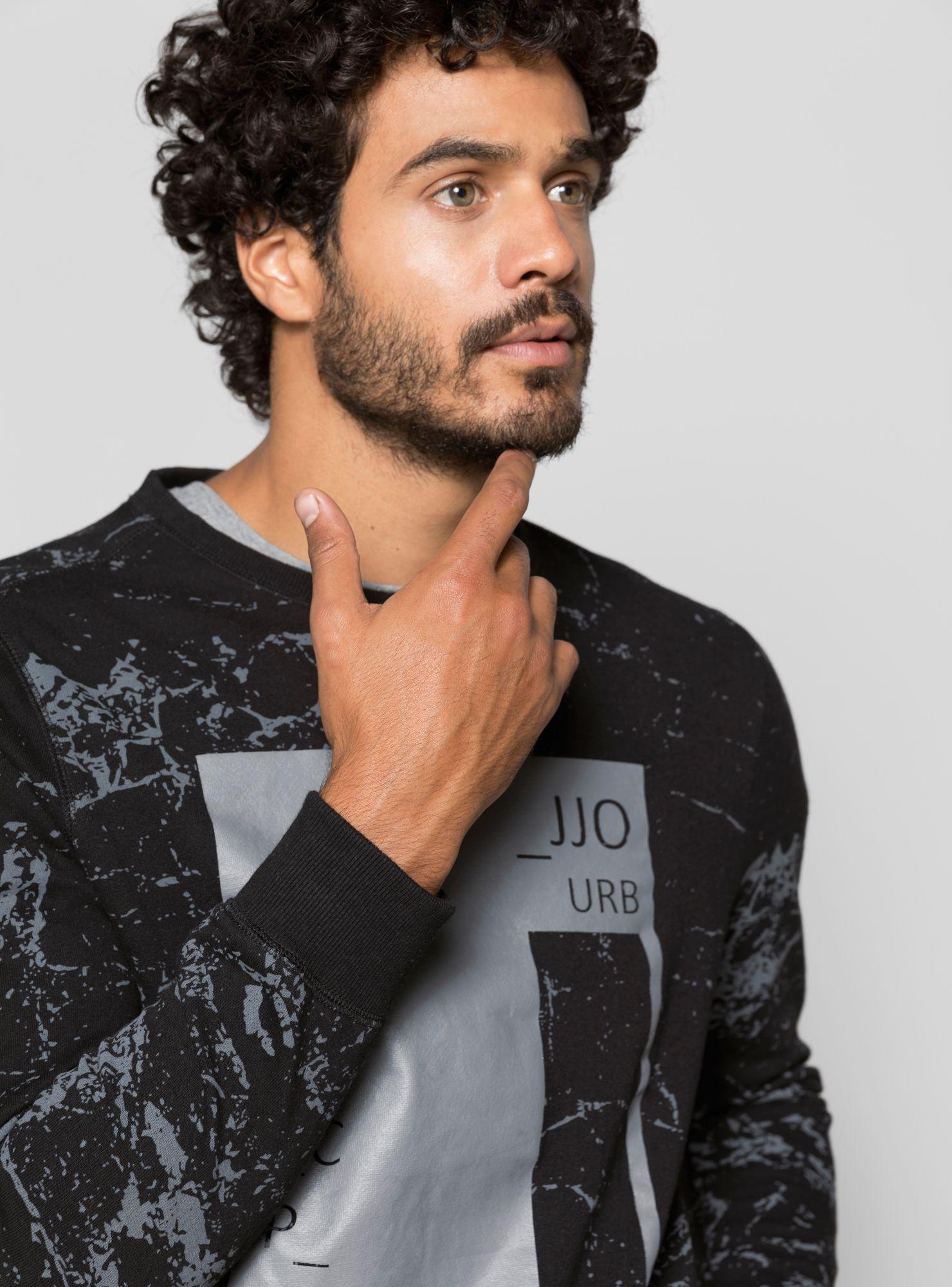 Polerón Full Estampado Crew Neck JJO-2