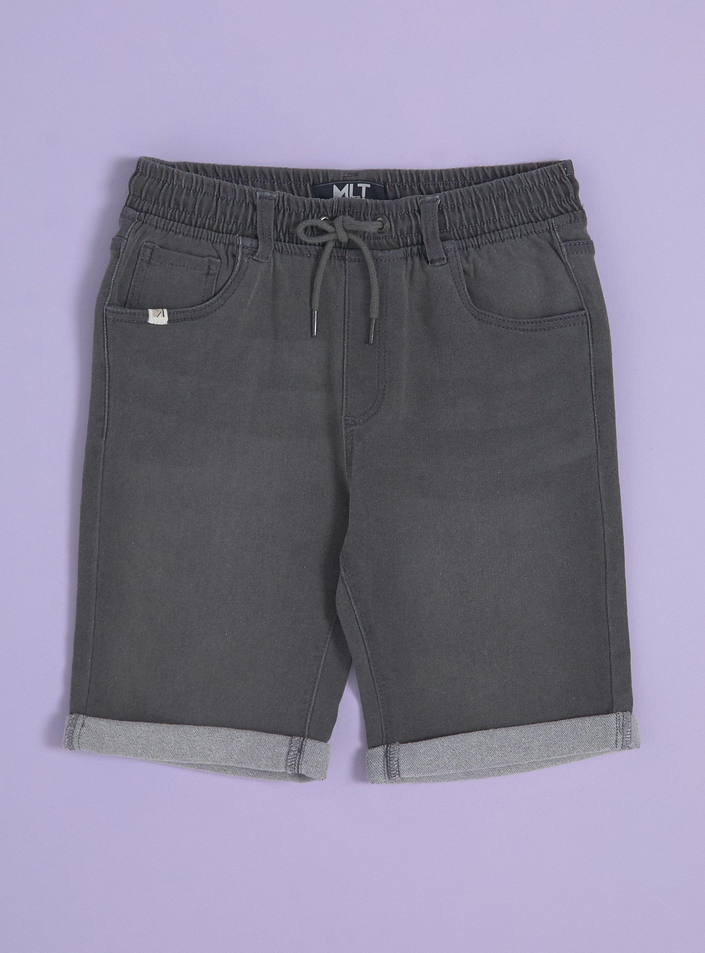 Bermuda Tipo Denim Confortable-0