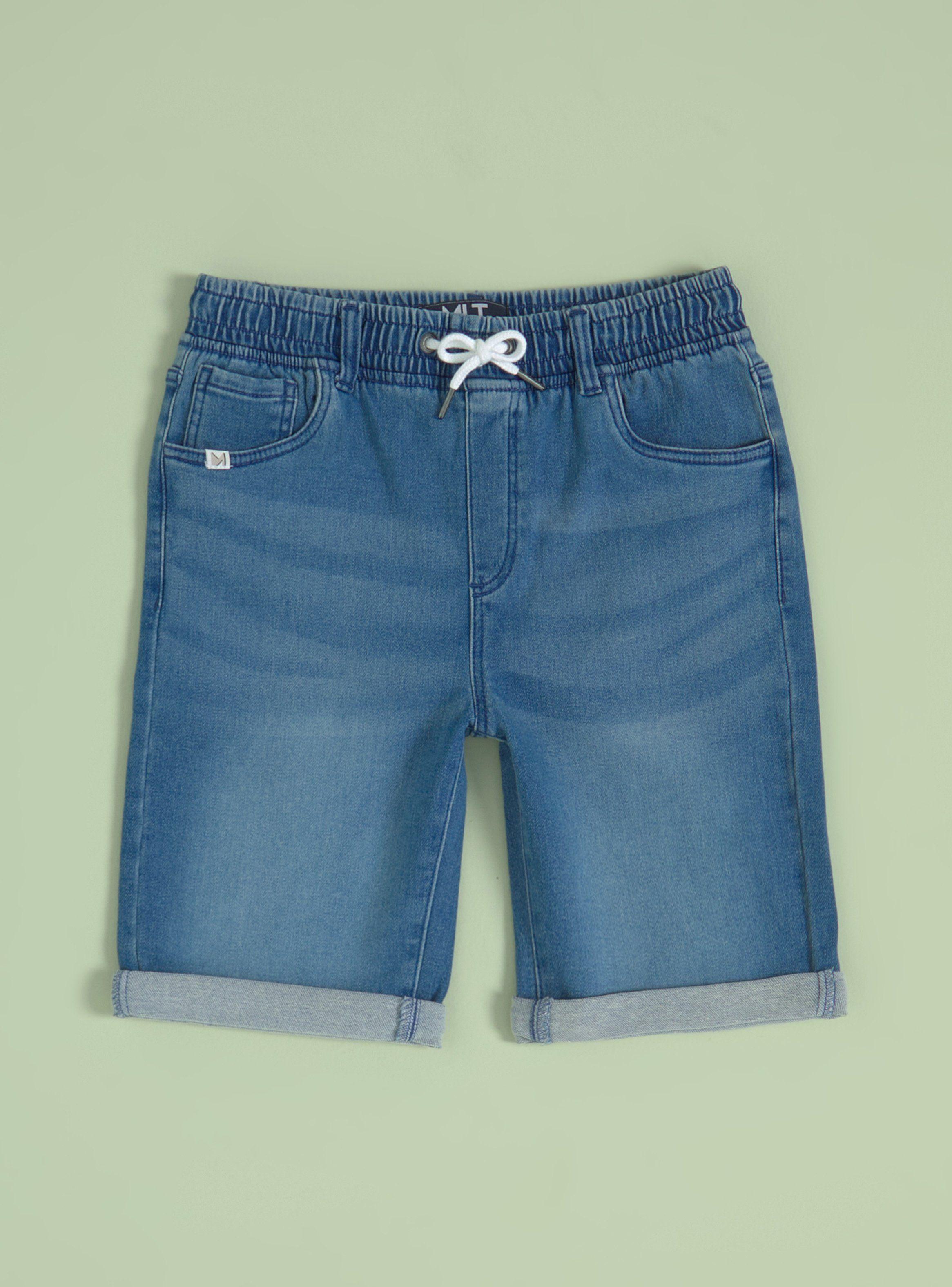 Bermuda Tipo Denim Confortable-0