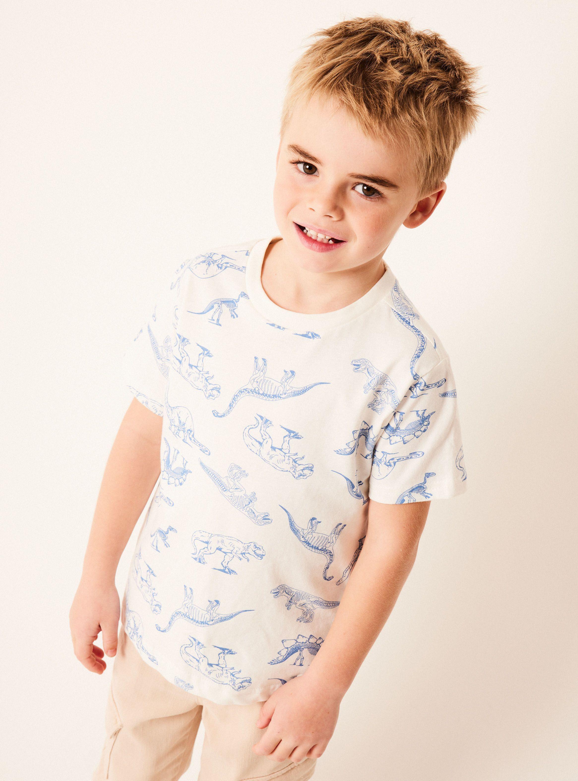 Polera Tripack Estampada Lisa Bolsillo-1