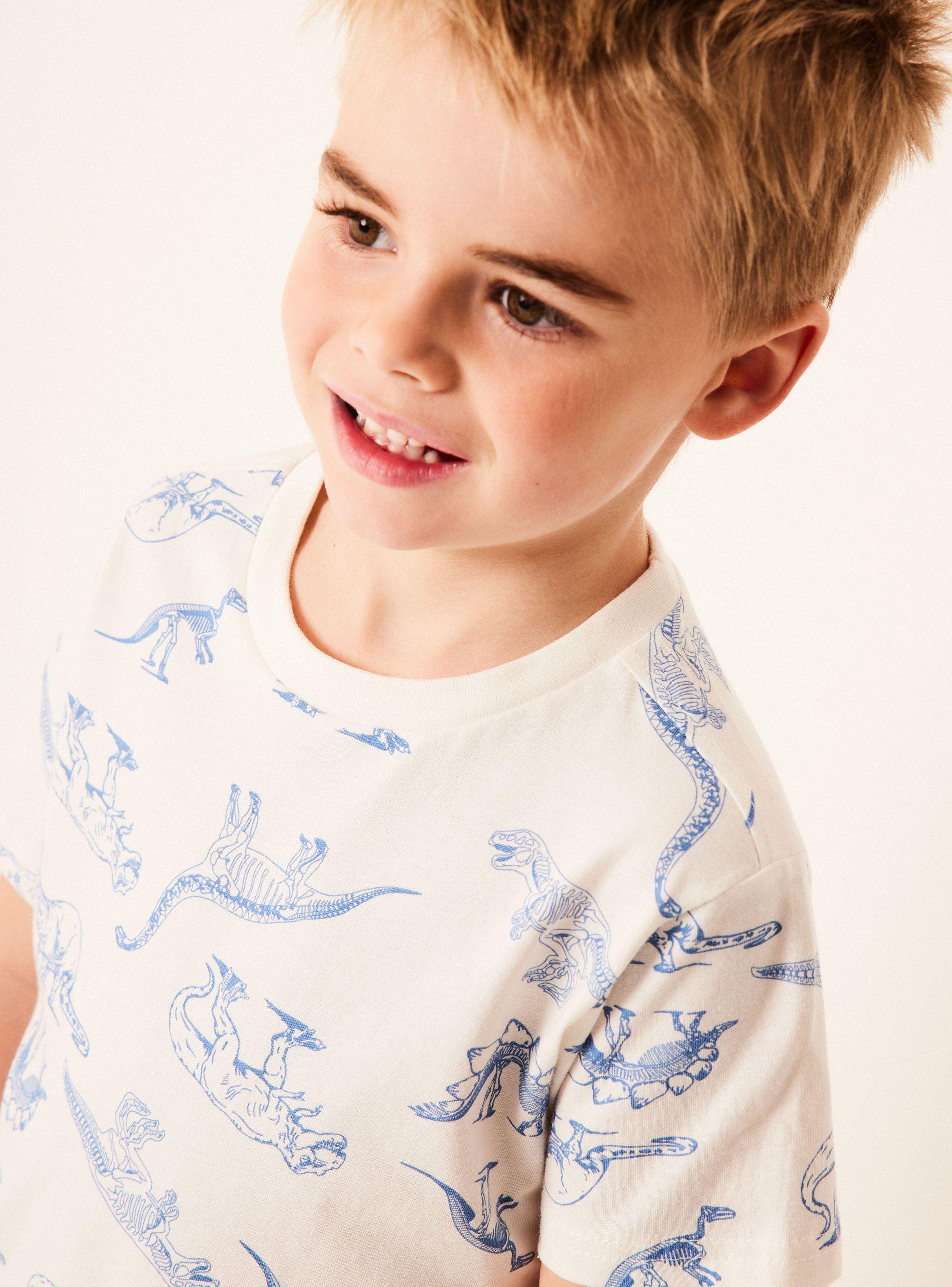 Polera Tripack Estampada Lisa Bolsillo-2