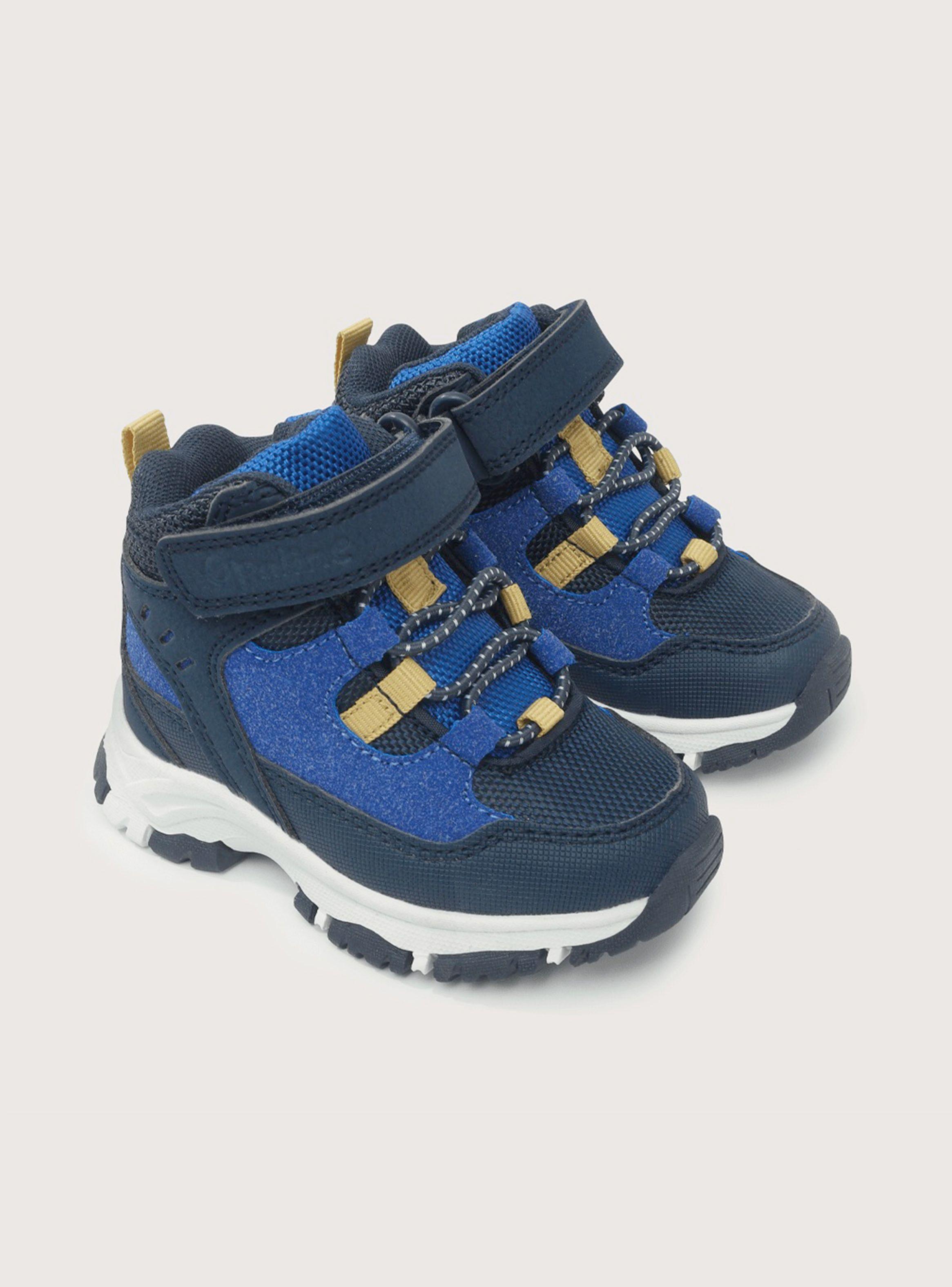 Zapatilla  Outdoor Niño con  Caña  Velcro Elastico-1