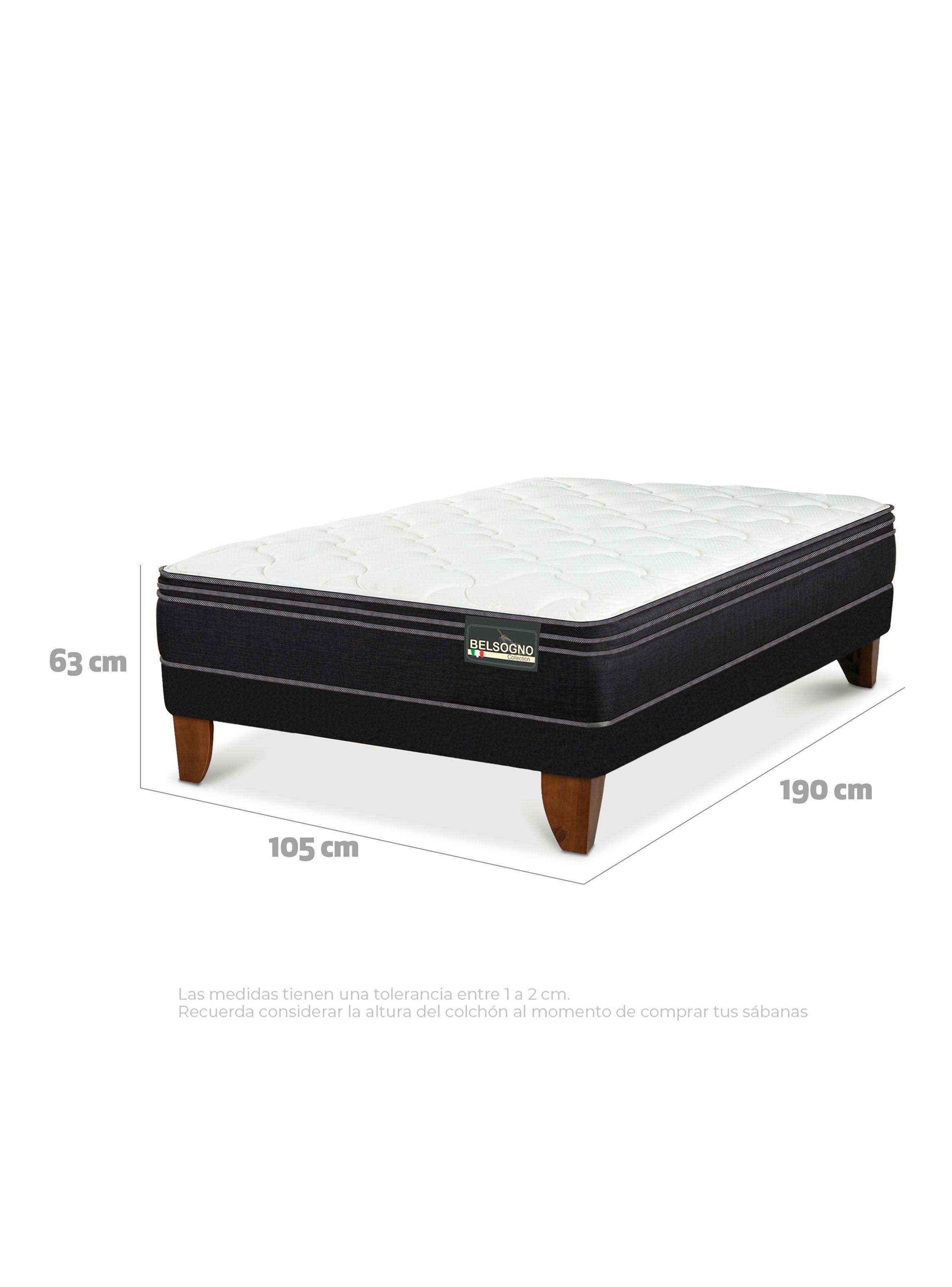 Cama Europea Premium 1.5 Plazas-1