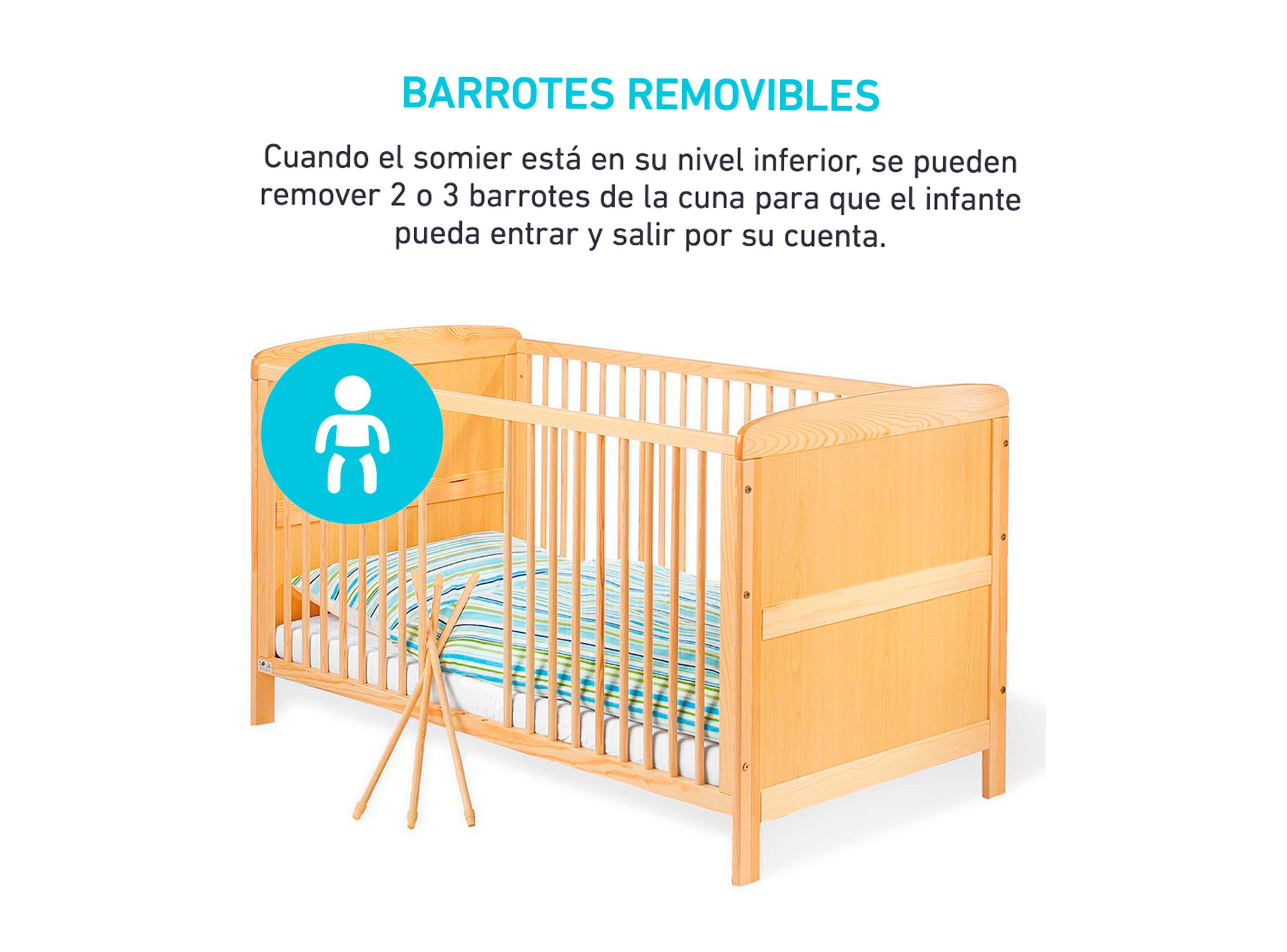 Cuna Pinolino Convertible Jakob 140 Camel-2