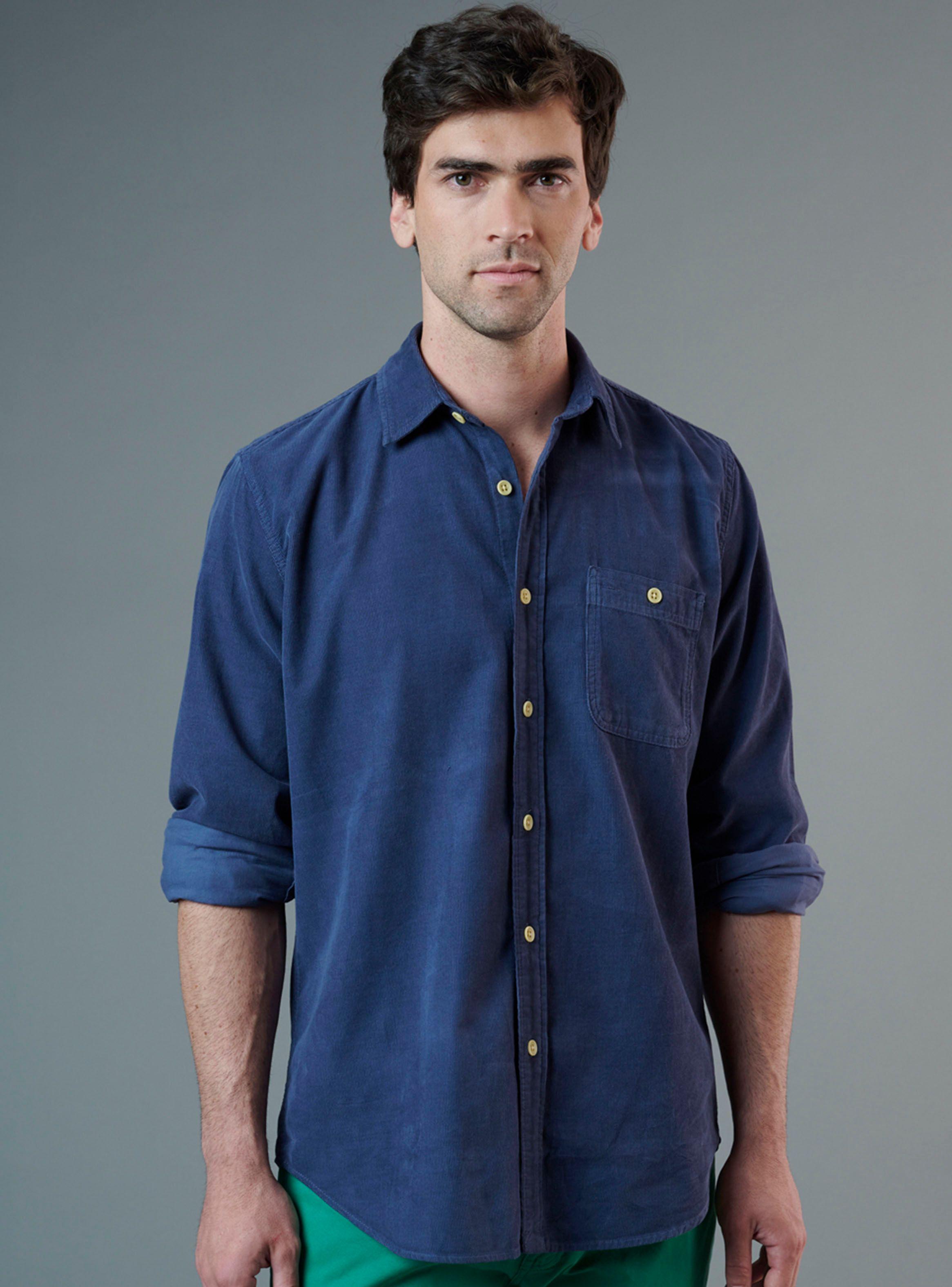 Camisa Sport Lisa Utility Corduroy Vintage-0