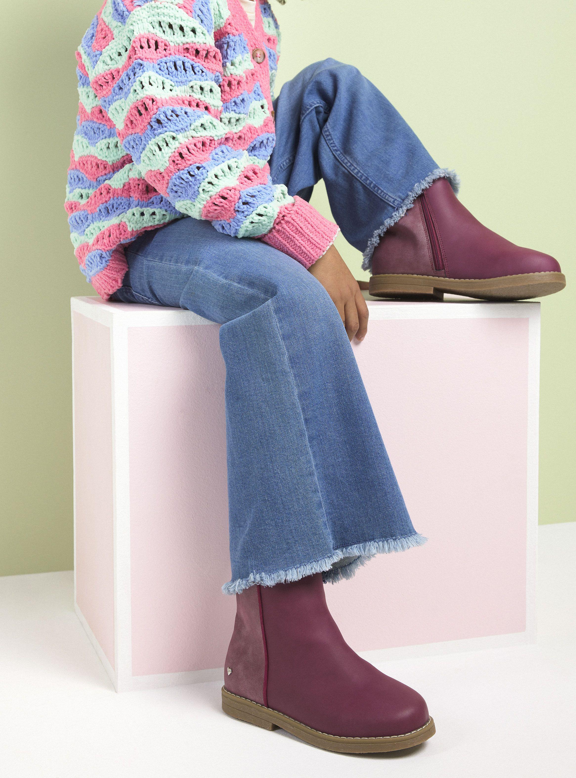 Botín Colección Block Color Niña-0