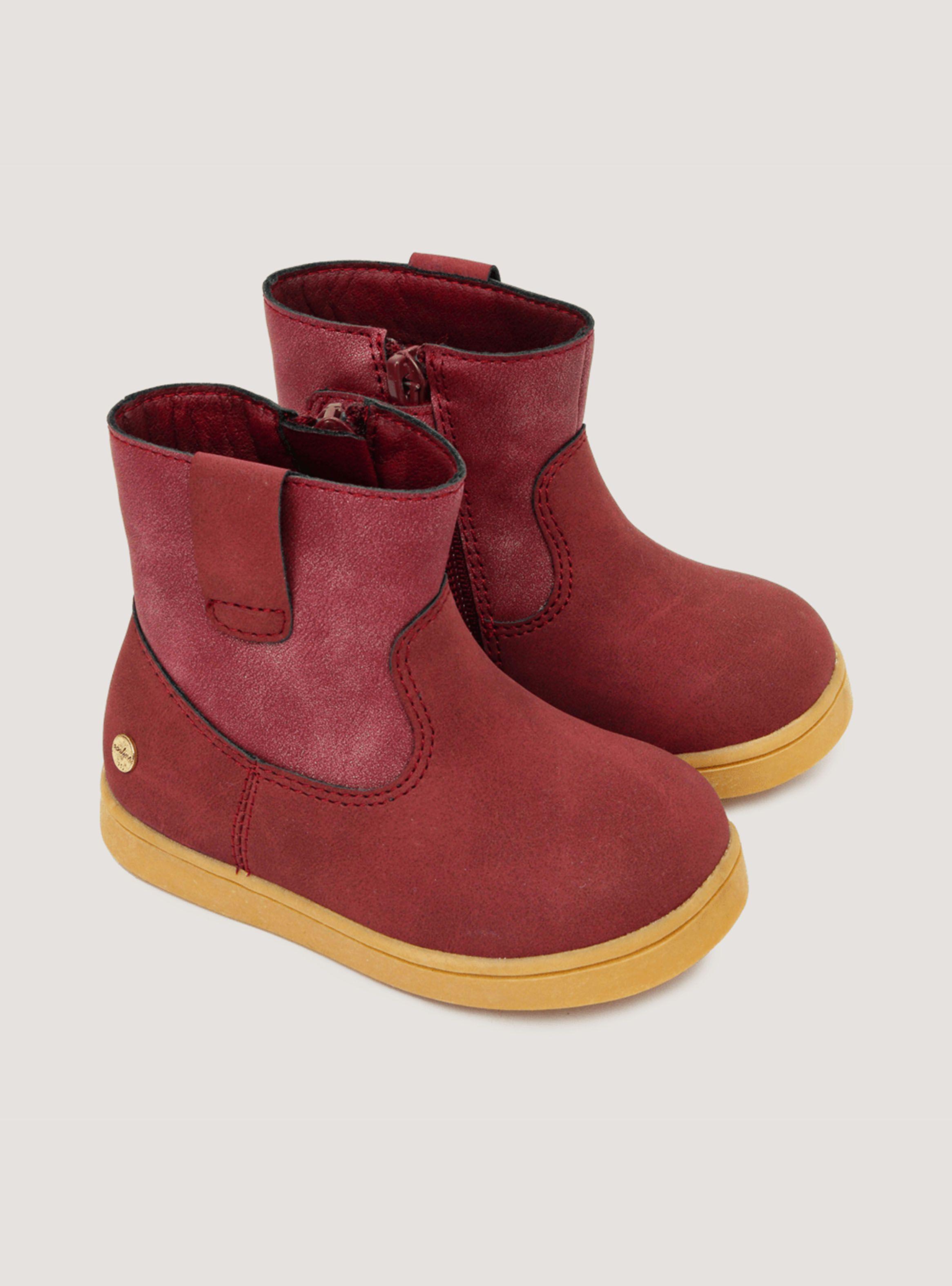 Botín Vaquera Brillo con Cierre Niña-1