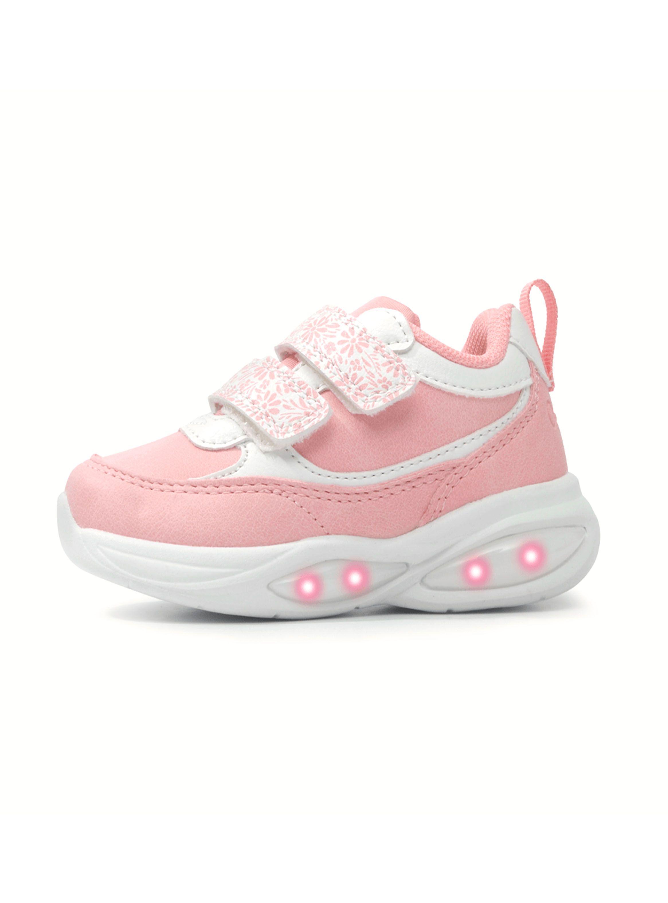 Zapatilla Urbana Print Floral en Velcro Doble G47240 Niña-1