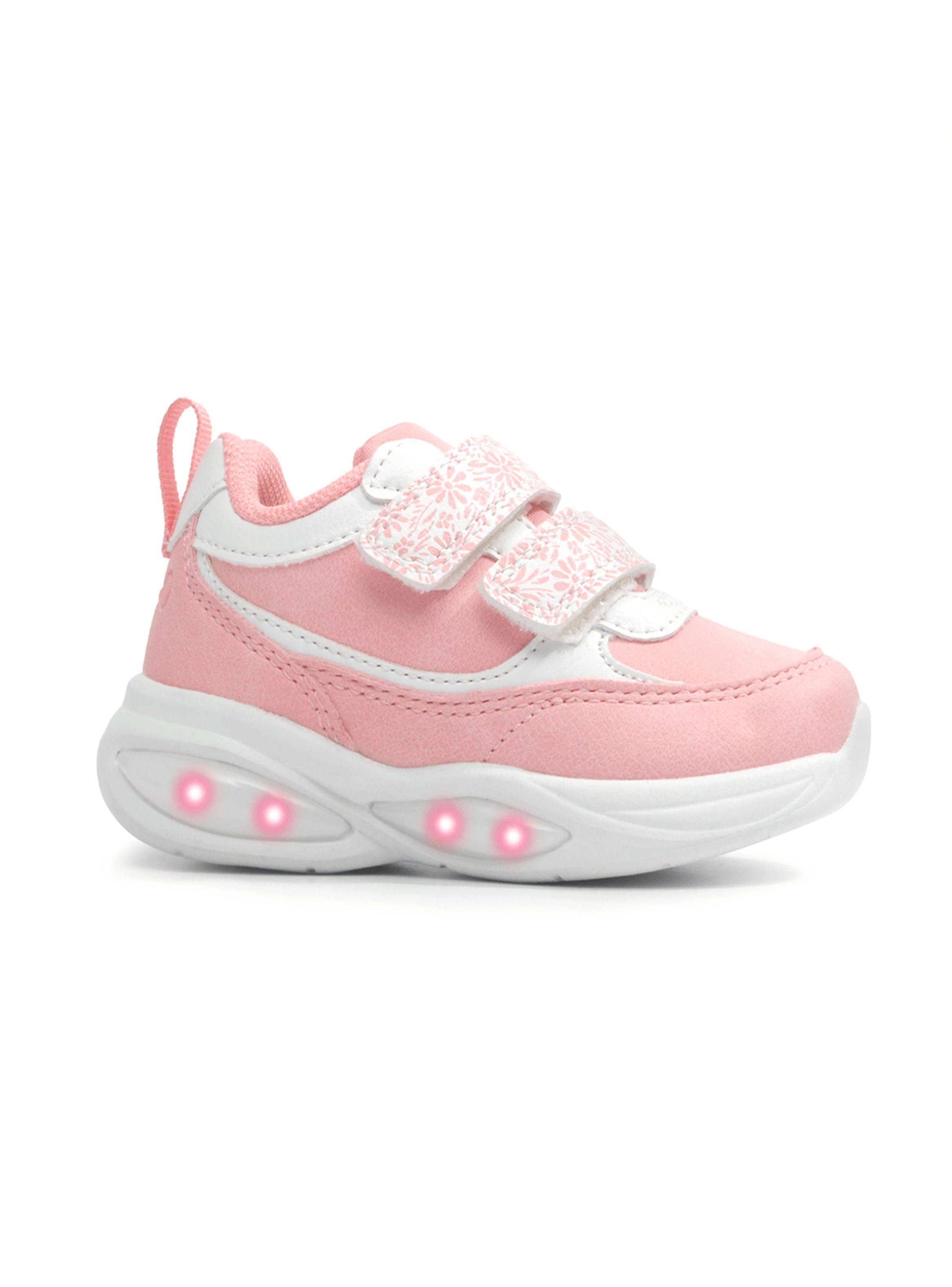 Zapatilla Urbana Print Floral en Velcro Doble G47240 Niña-0
