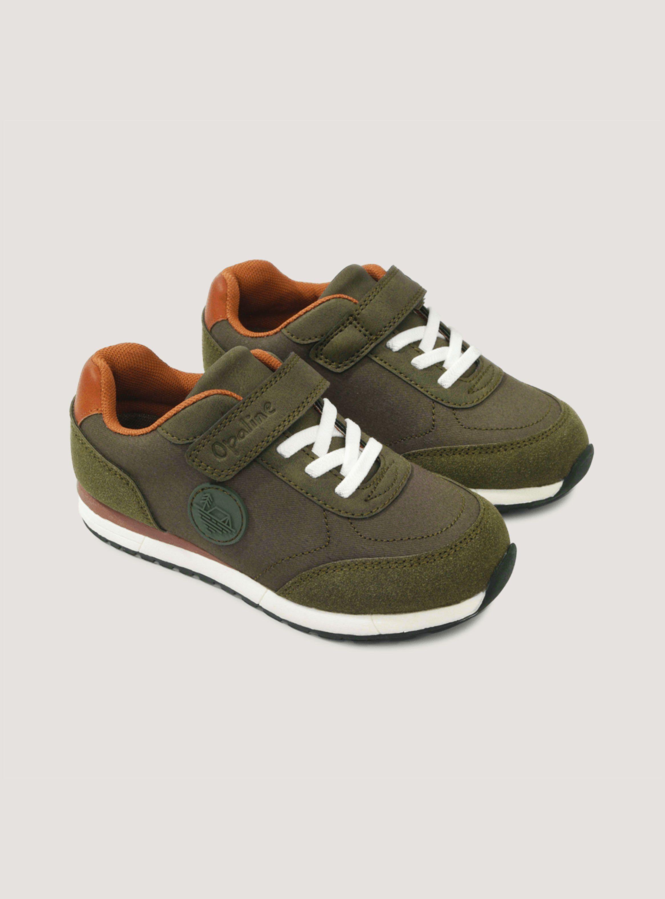 Zapatilla Urbana Logo en Velcro Niño-1
