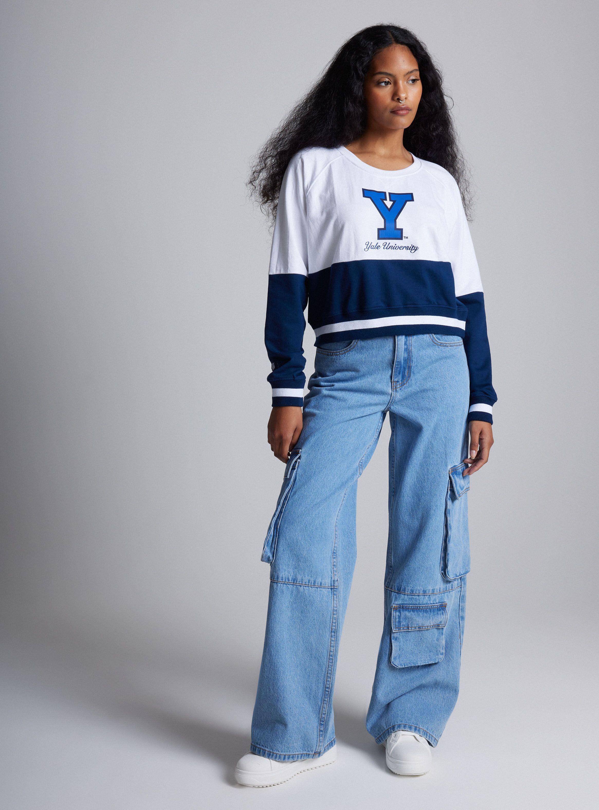 Polerón Estilo Preppy-Cheerleader Yale-3