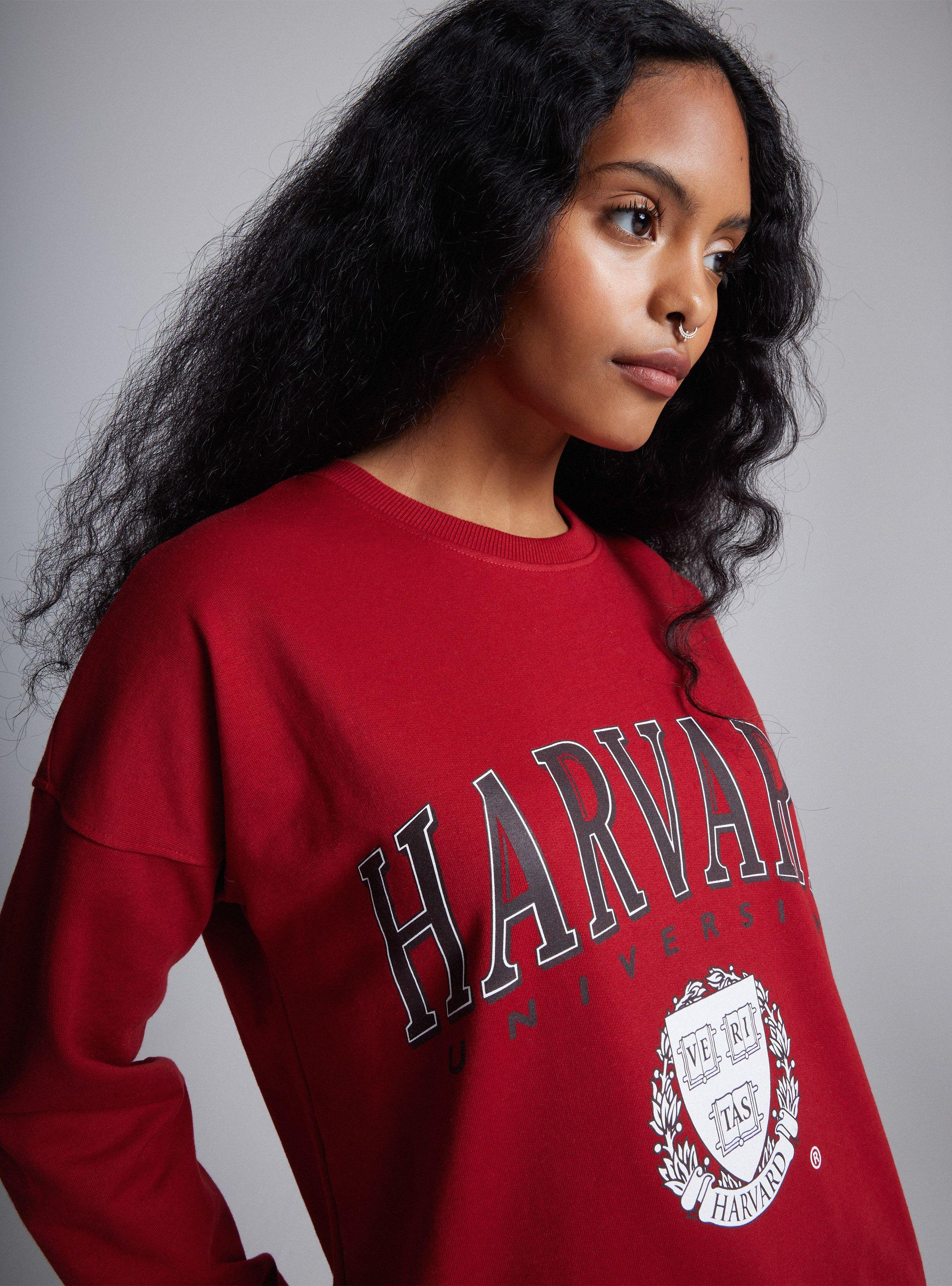 Polerón Hoodie Name And Logo Harvard-2