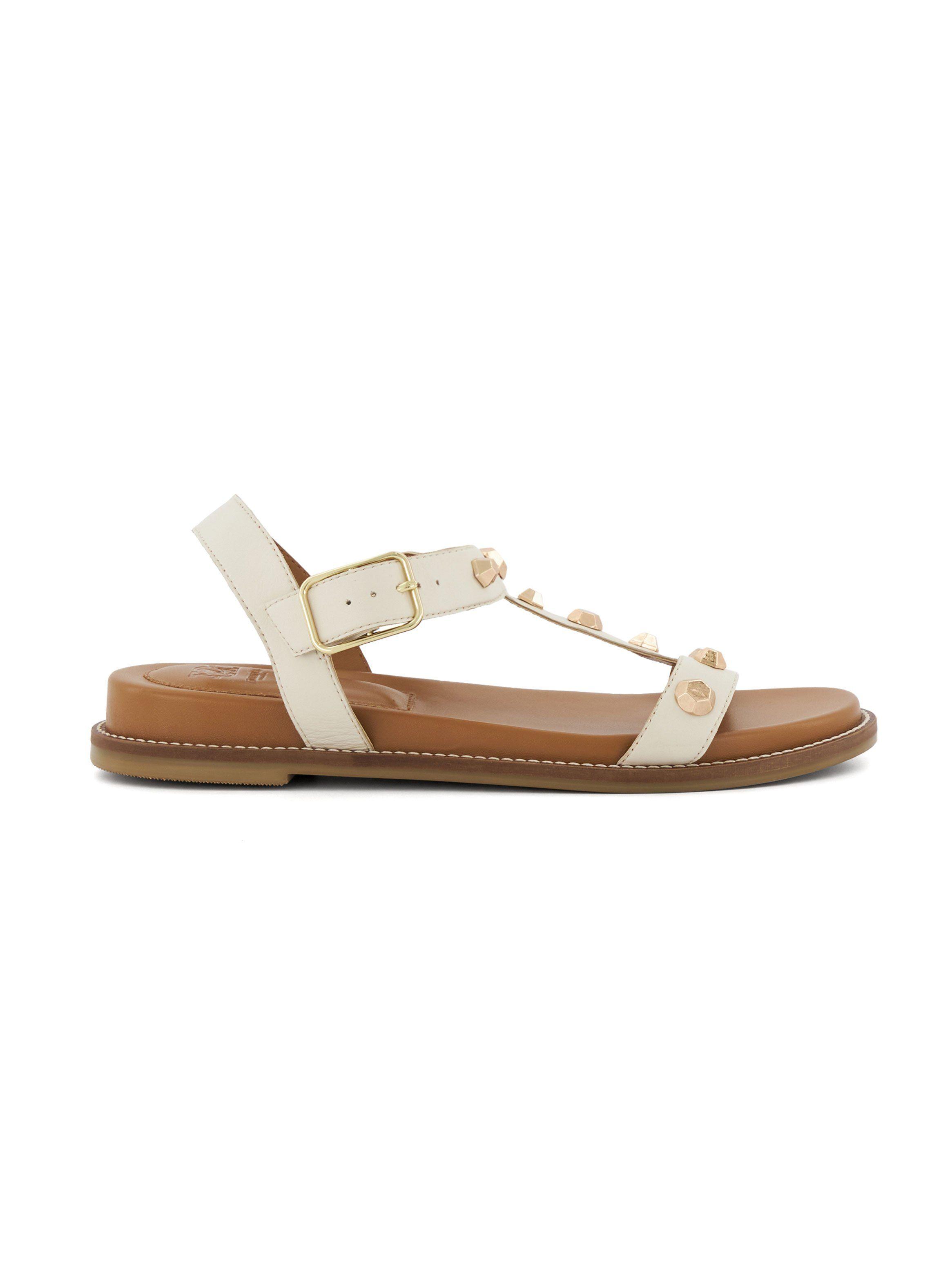 Sandalia Laurels Cuero Mujer-2