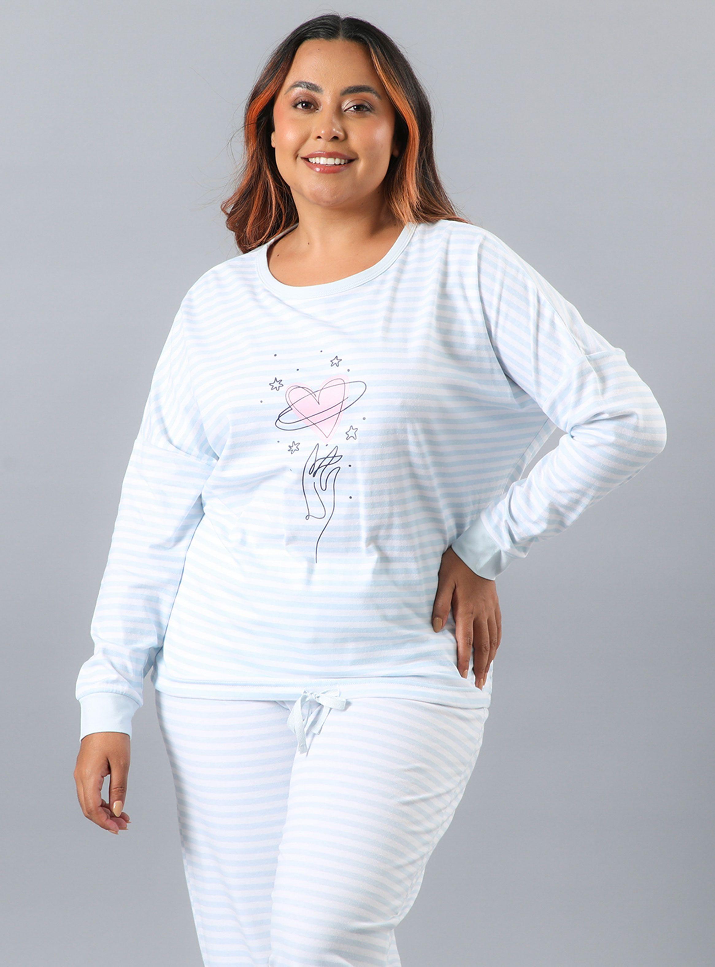Pijama Polera Ajustable en Pretina Print-1