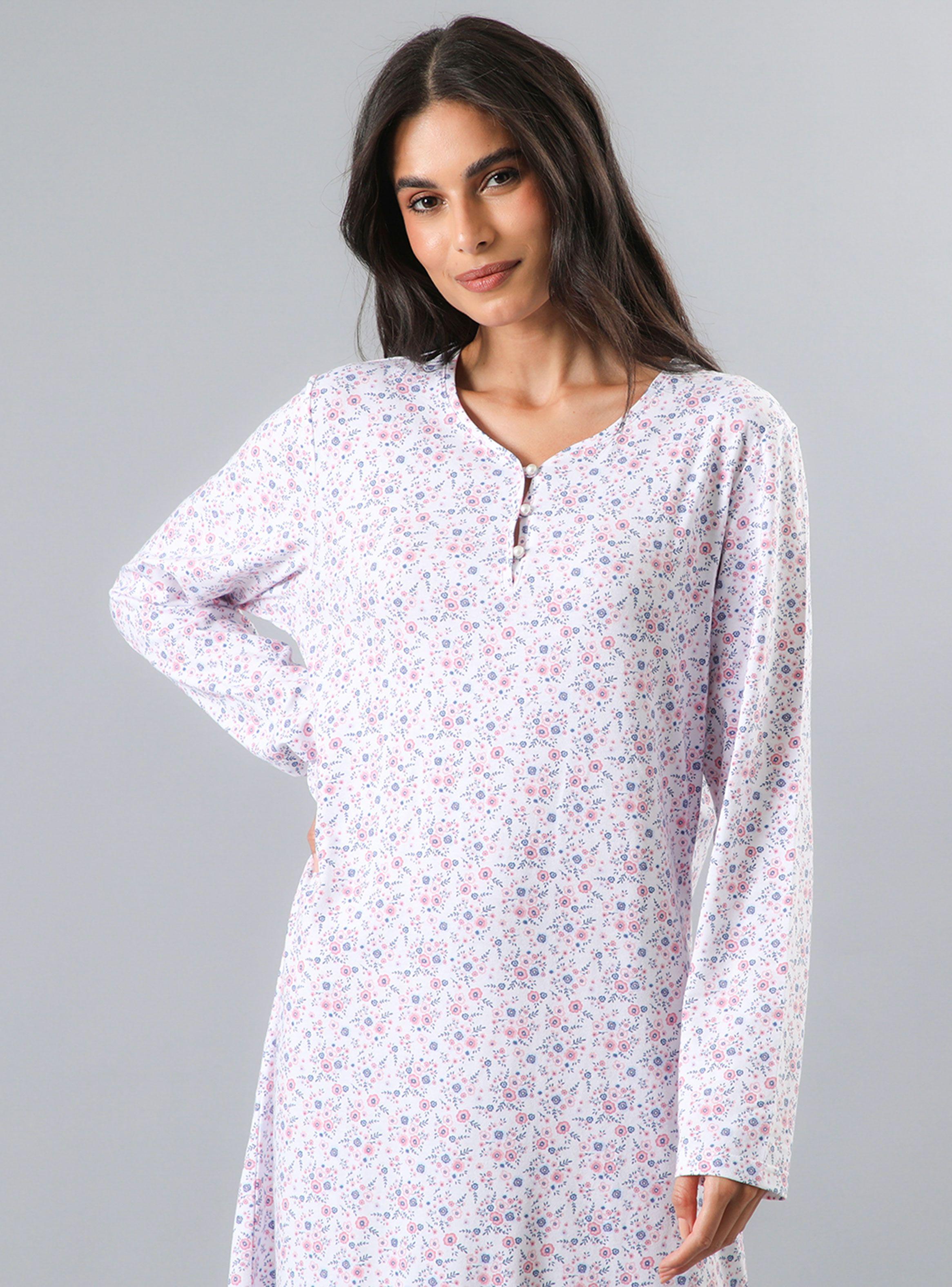 Camisola Abotonada Print Floral-1