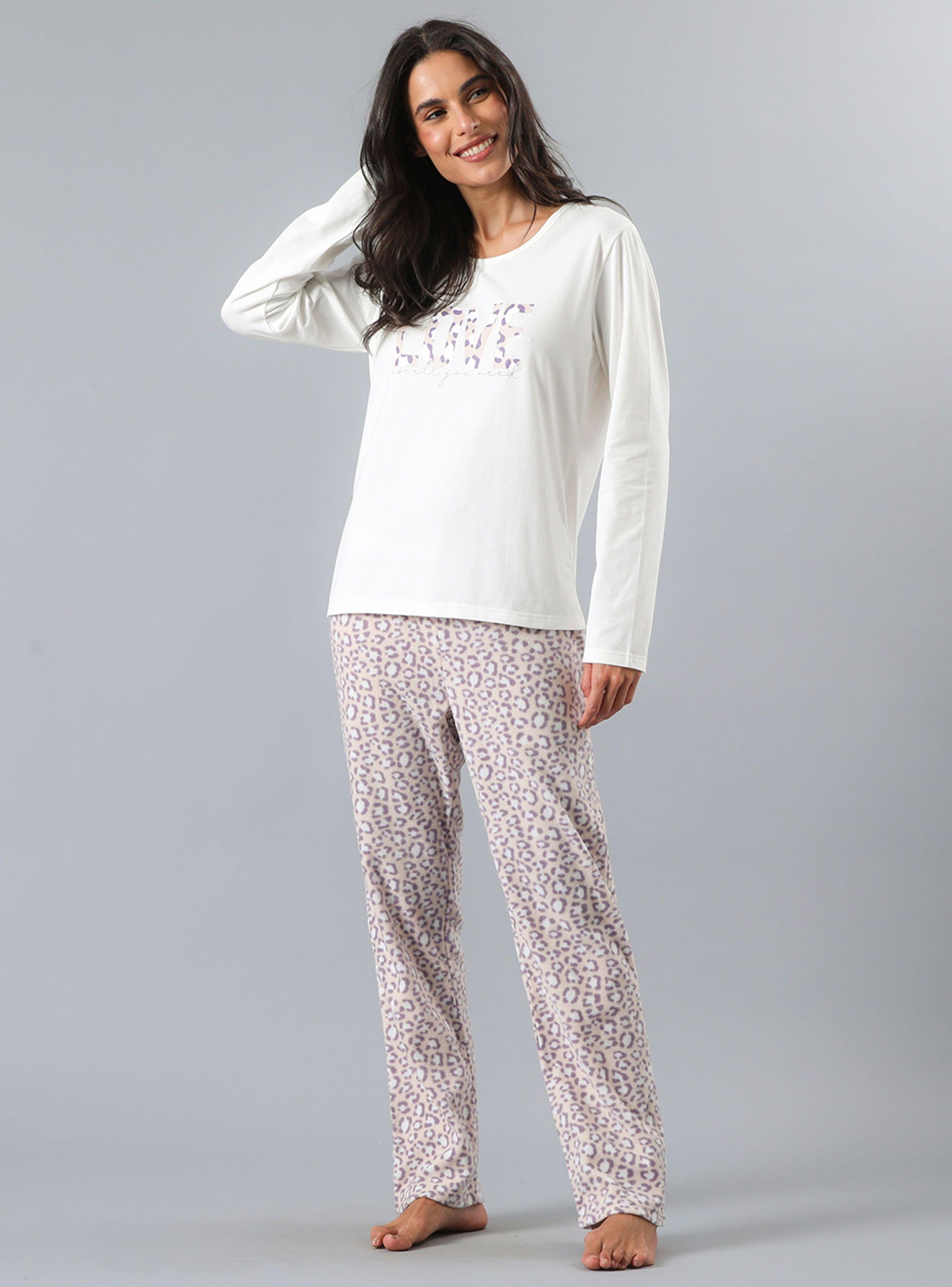 Pijama Micropolar Polerón Polera-0