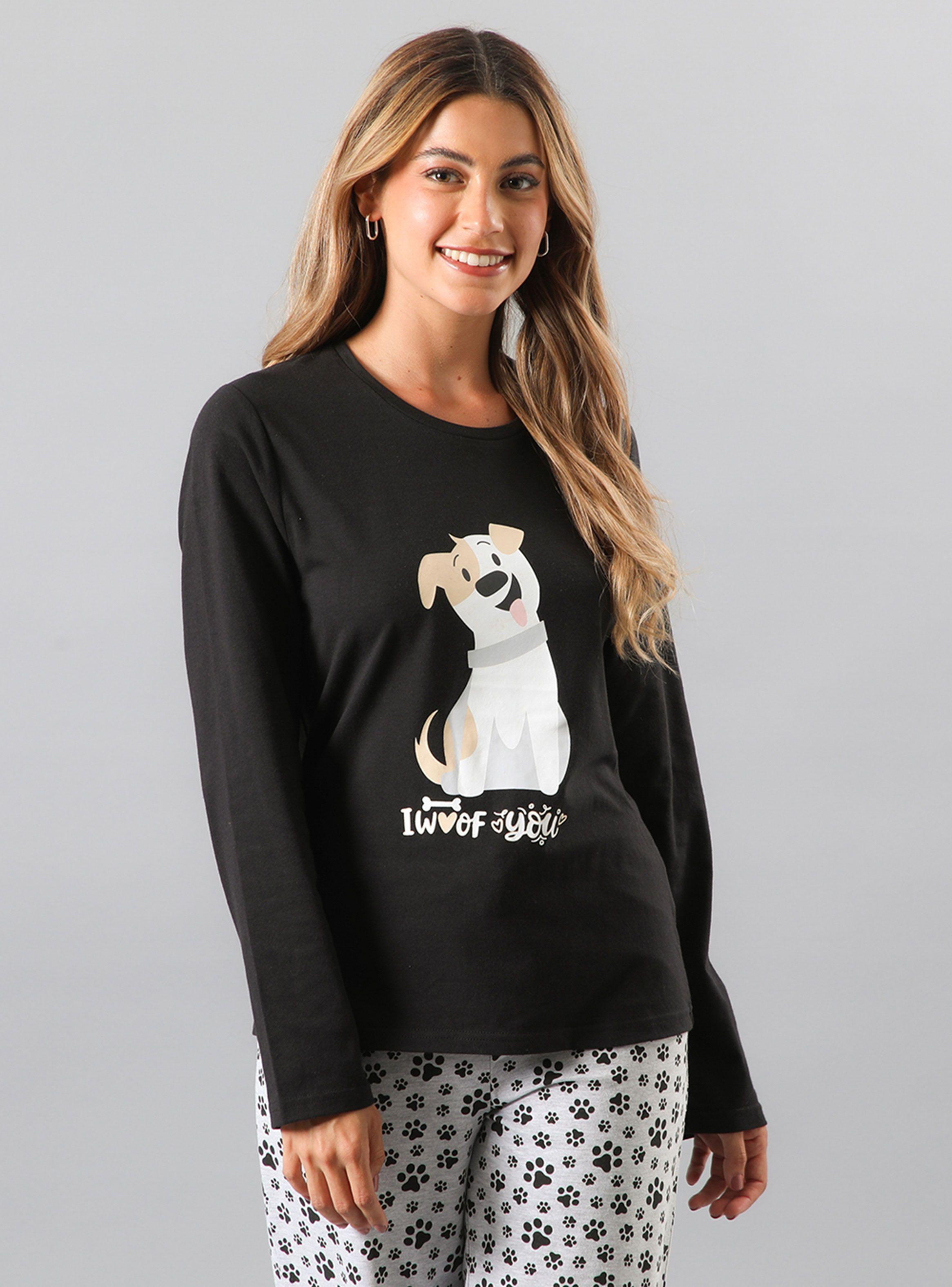 Pijama Cuello Redondo-1