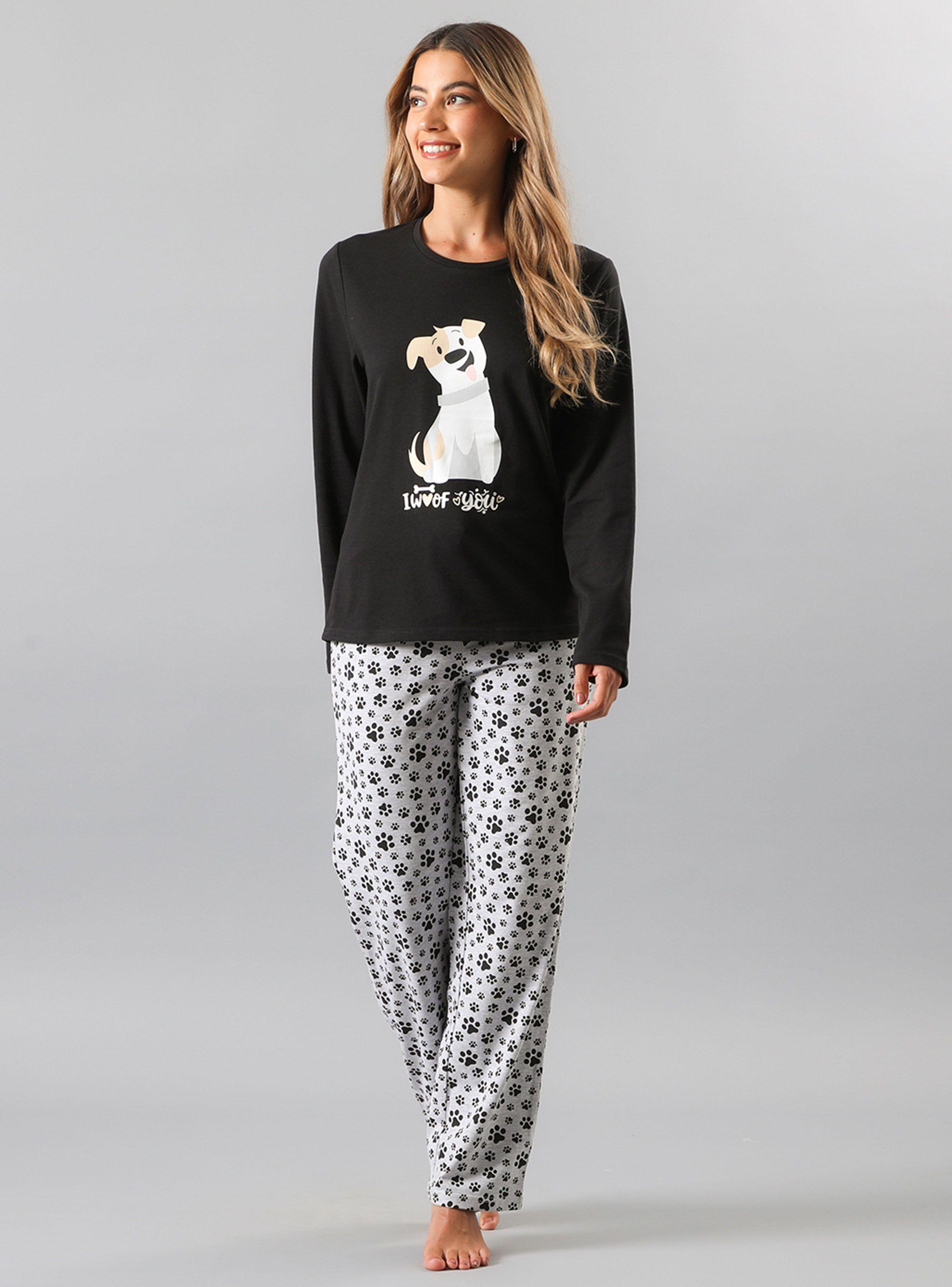 Pijama Cuello Redondo-0