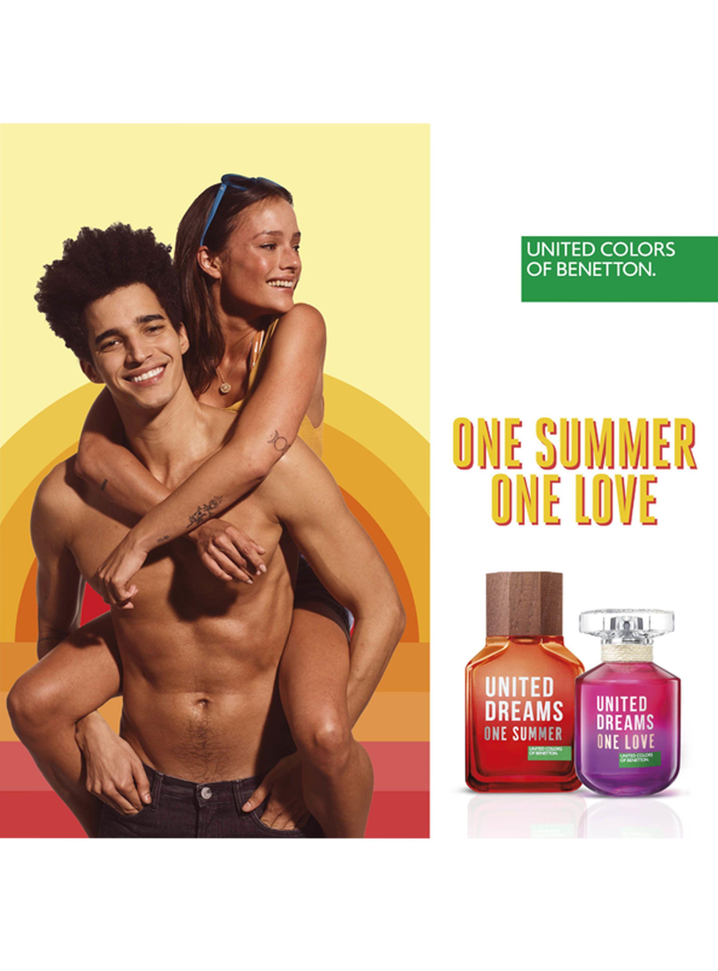 Perfume Benetton United Dreams One Love Mujer EDT 80 ml 1-2
