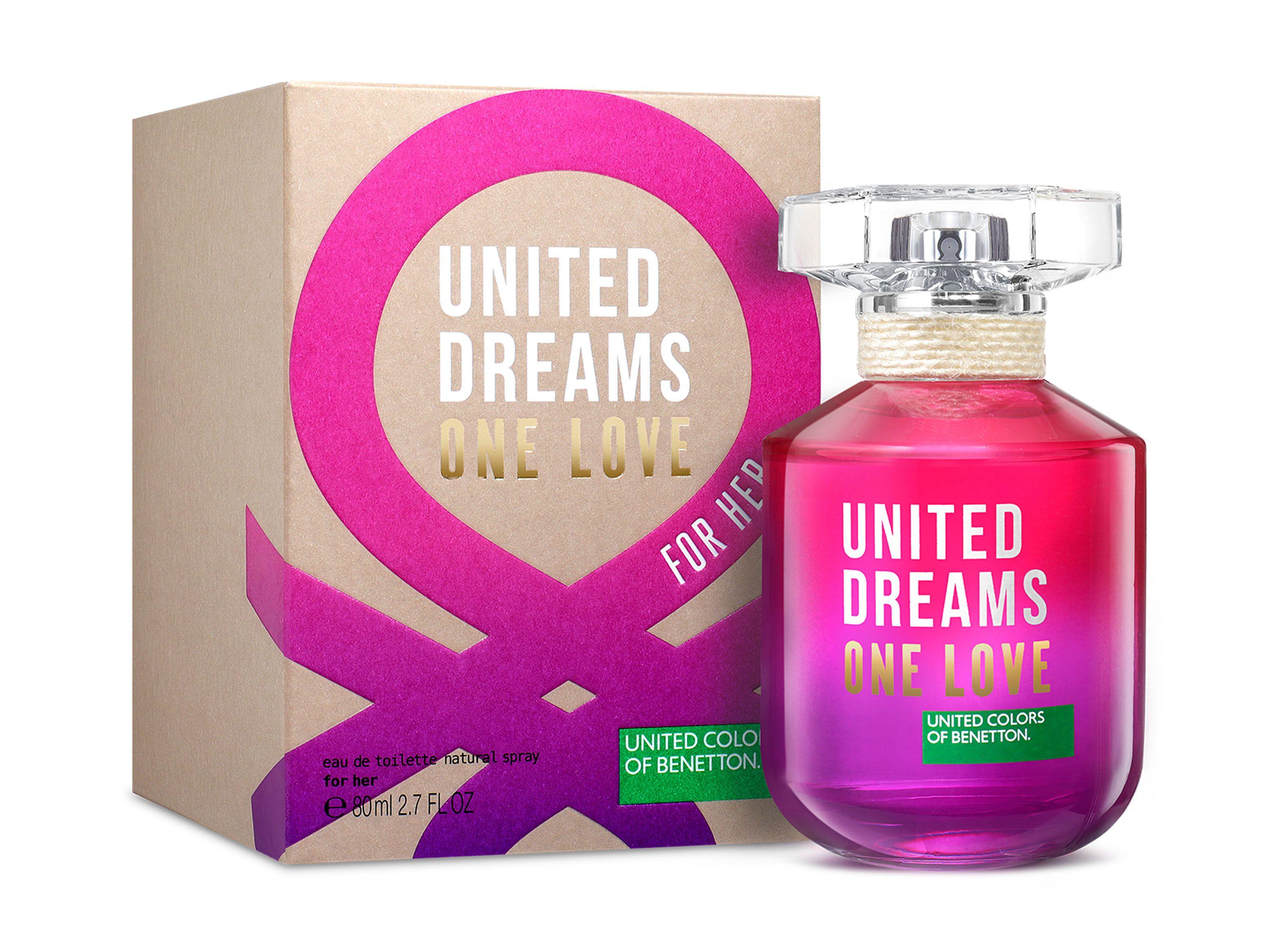 Perfume Benetton United Dreams One Love Mujer EDT 80 ml 1-1