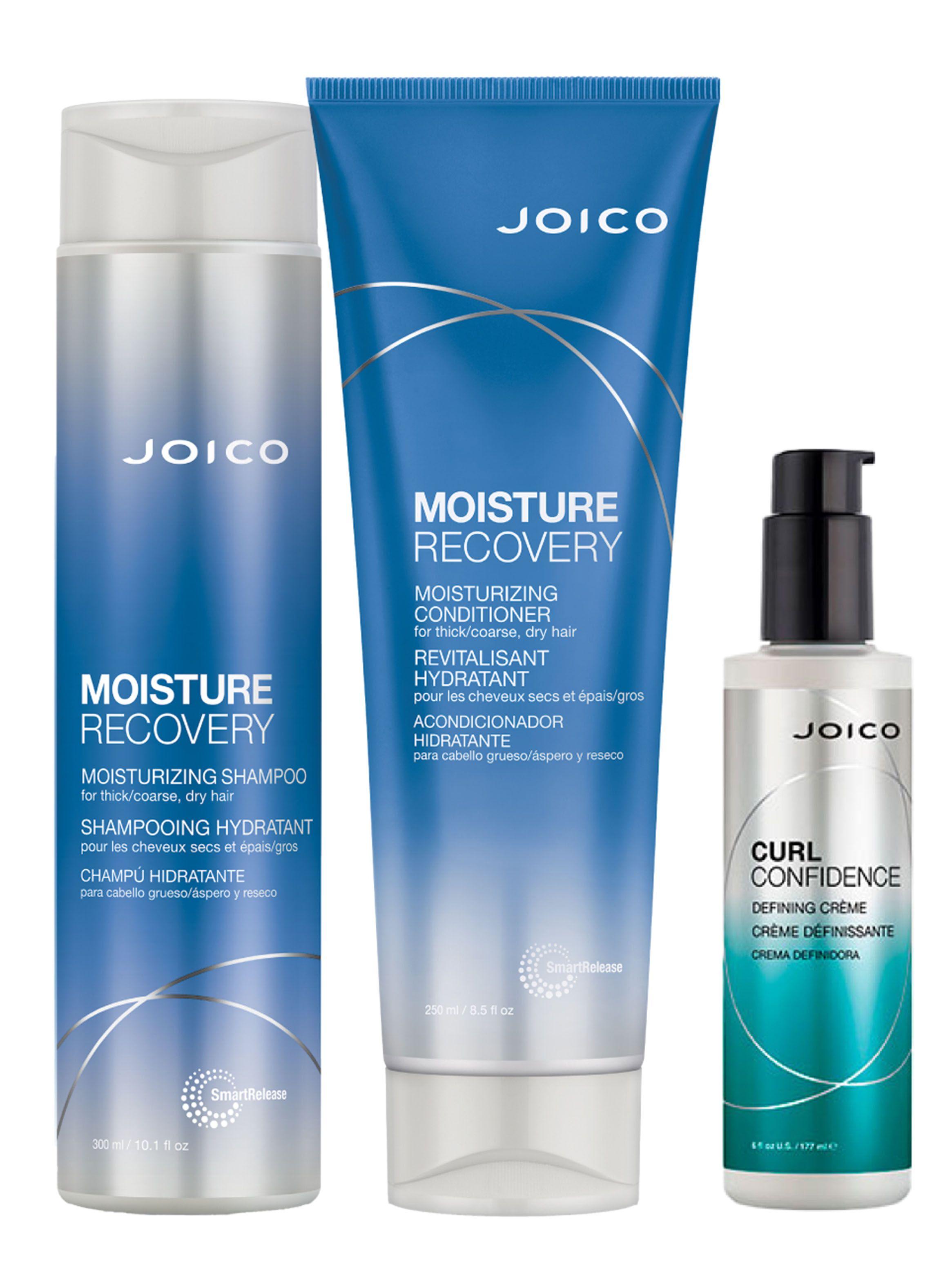 Set Shampoo 300 ml+acondicionador 250 ml Moisture Recovery+Crema peinado 177 ml Joico-0