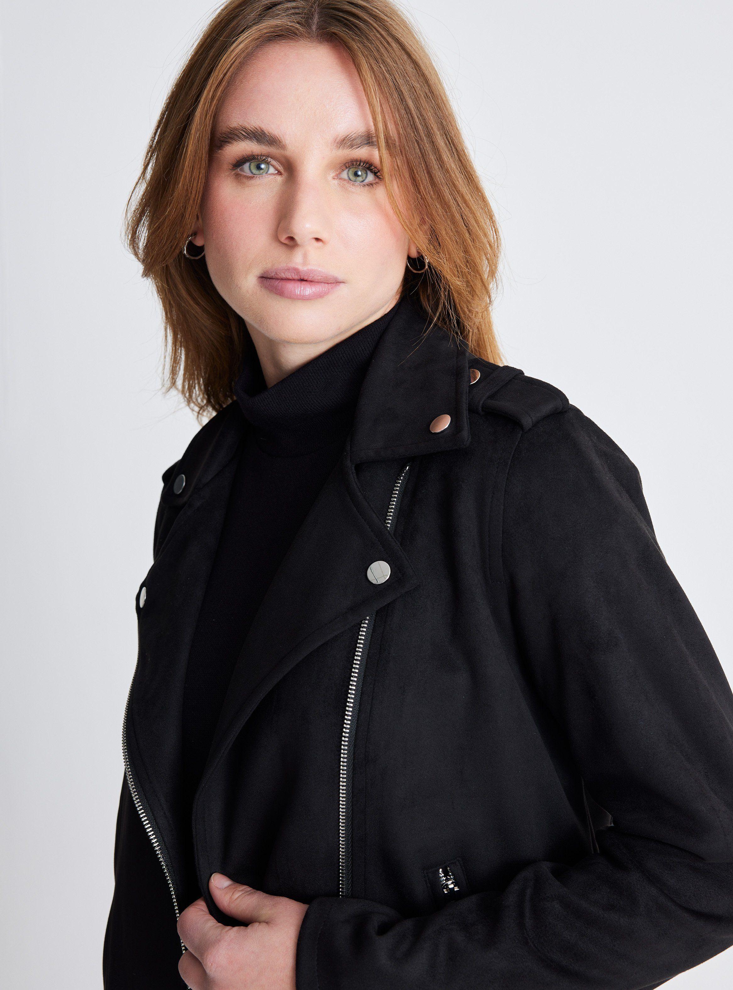 Chaqueta Biker con Cierre-2
