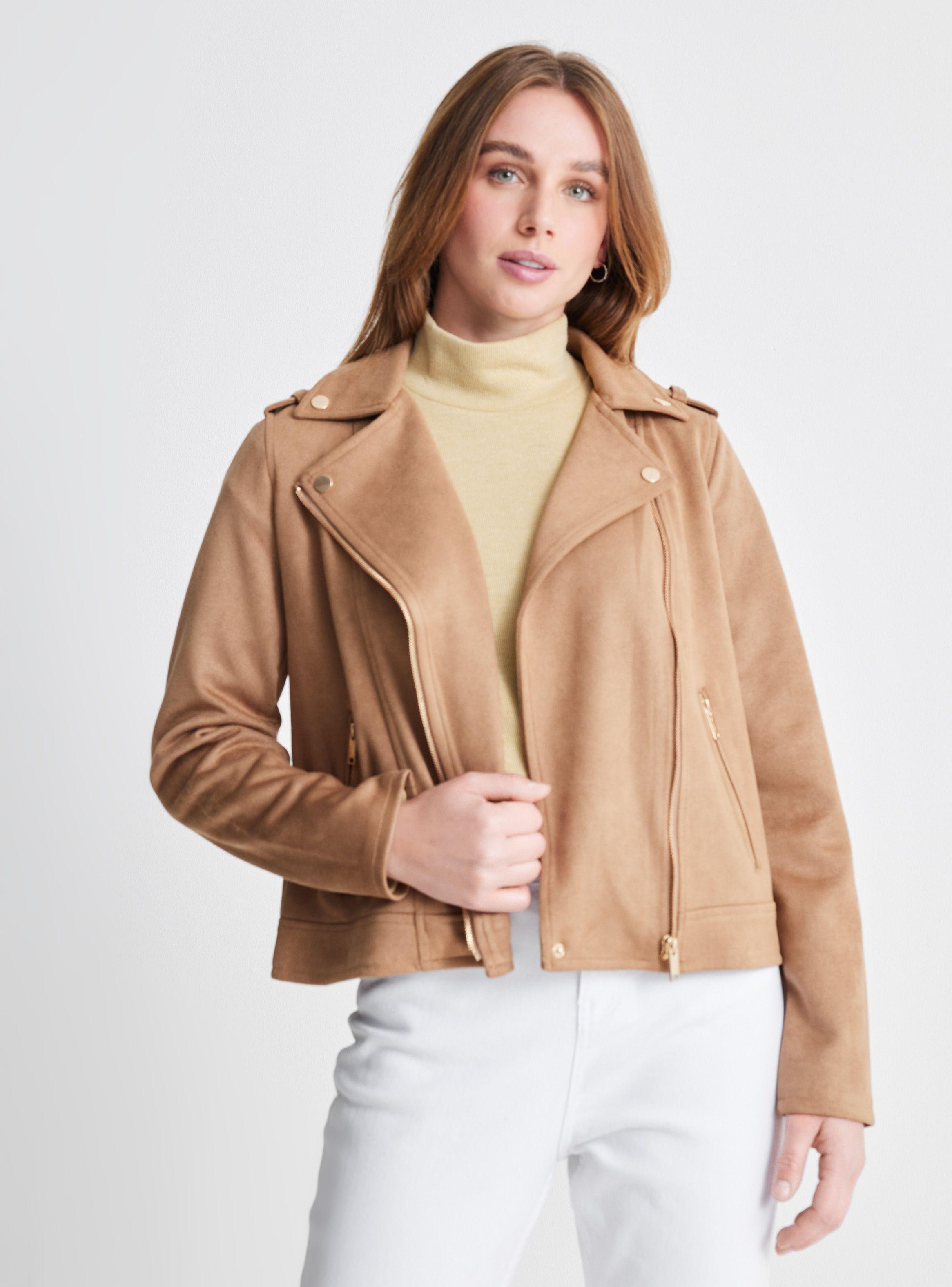 Chaqueta Biker con Cierre-0
