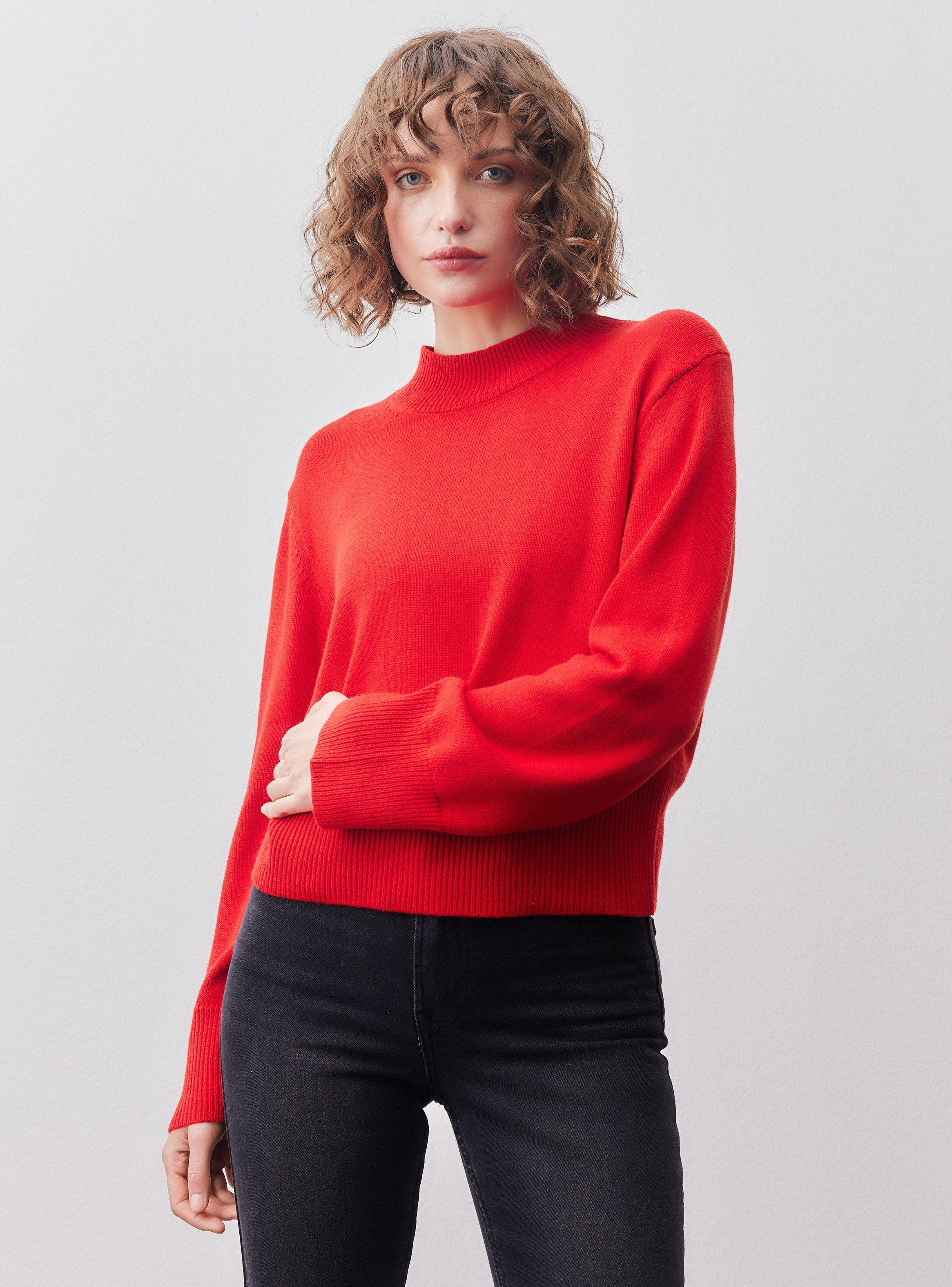 Sweater Básico Cuello Redondo Liso-0