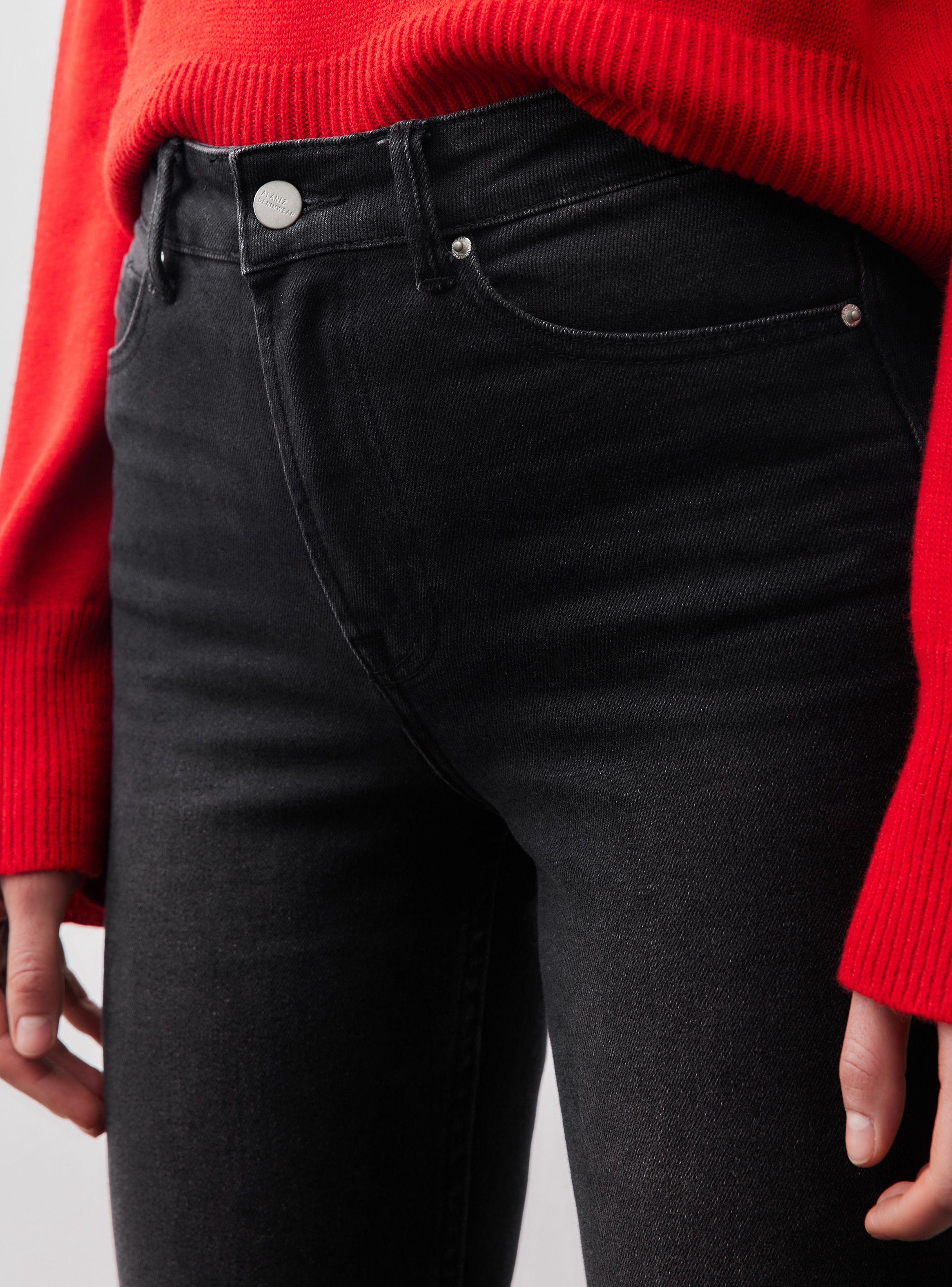 Jeans Fit Semi Suelto De Pierna-2