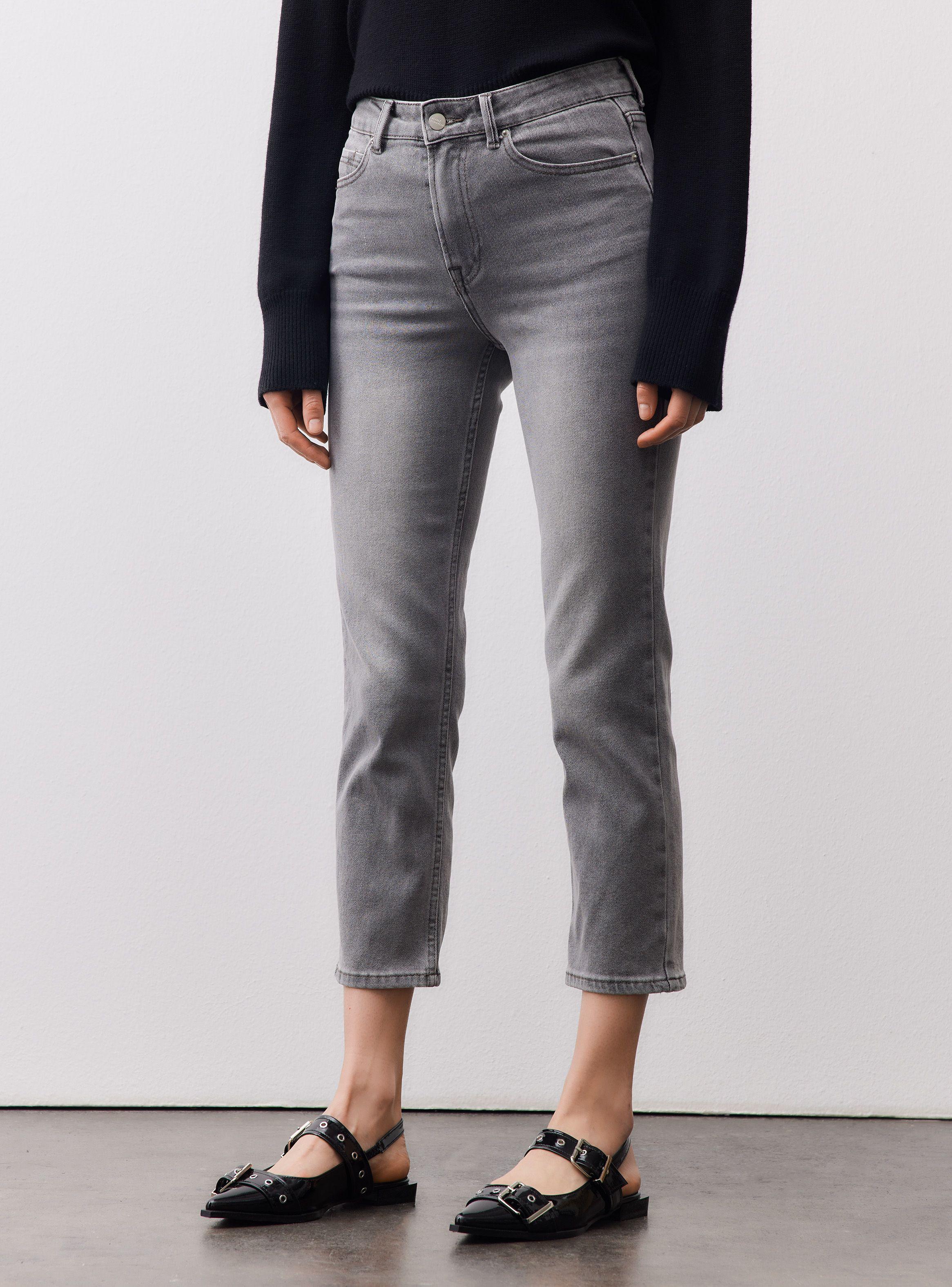 Jeans Fit Semi Suelto De Pierna-0
