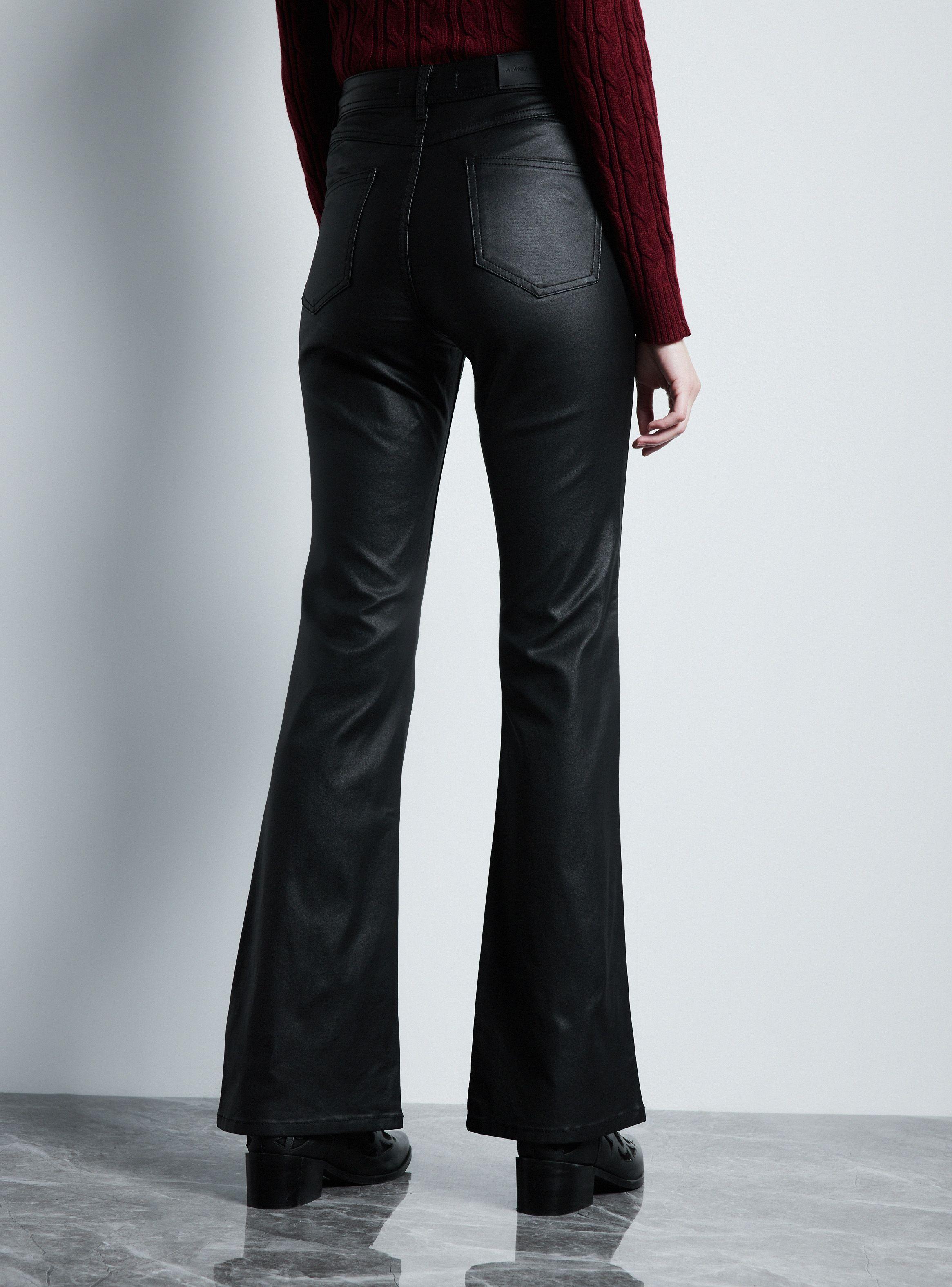 Jeans Bota Ancha Pierna Ajustada-1
