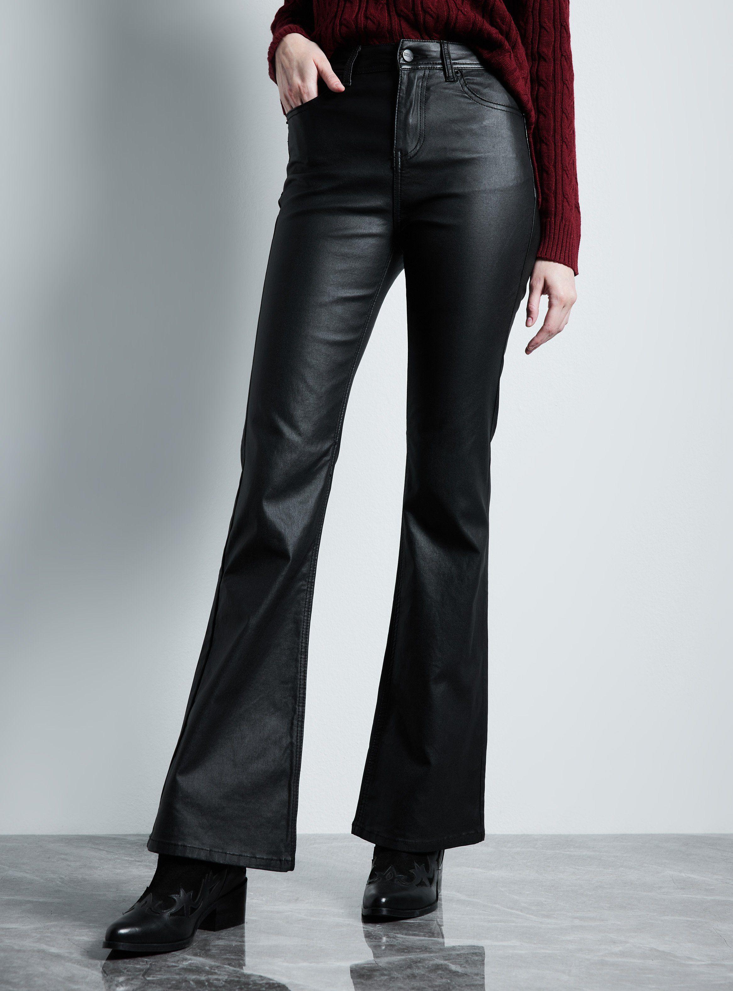 Jeans Bota Ancha Pierna Ajustada-0