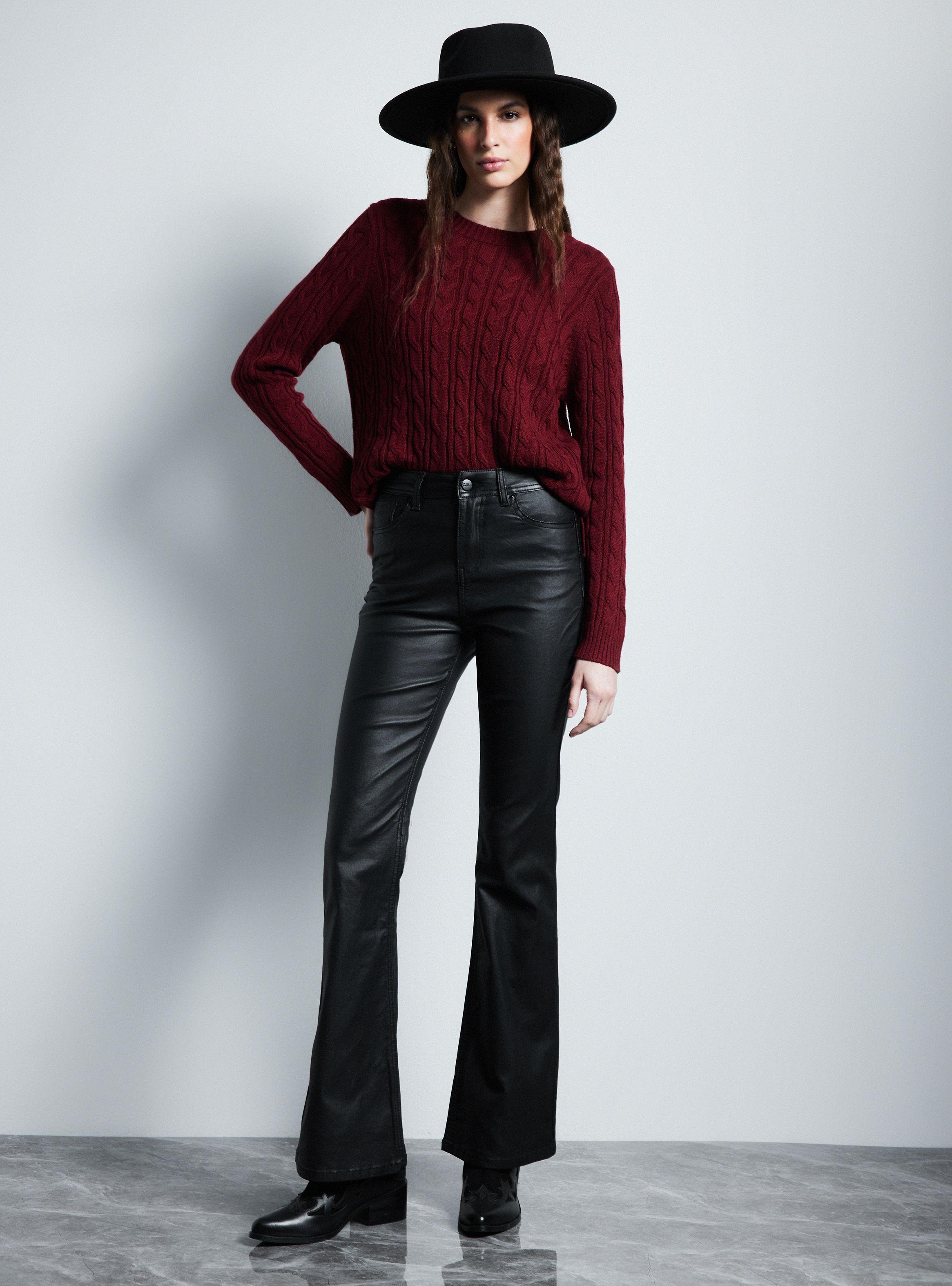 Jeans Bota Ancha Pierna Ajustada-4