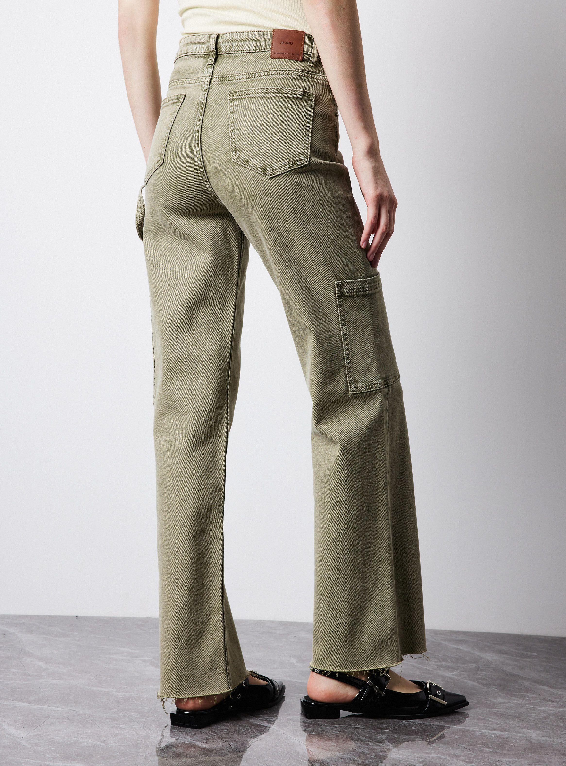 Jeans Variedad Colores Gastados Y Bolsillos Cargo-1