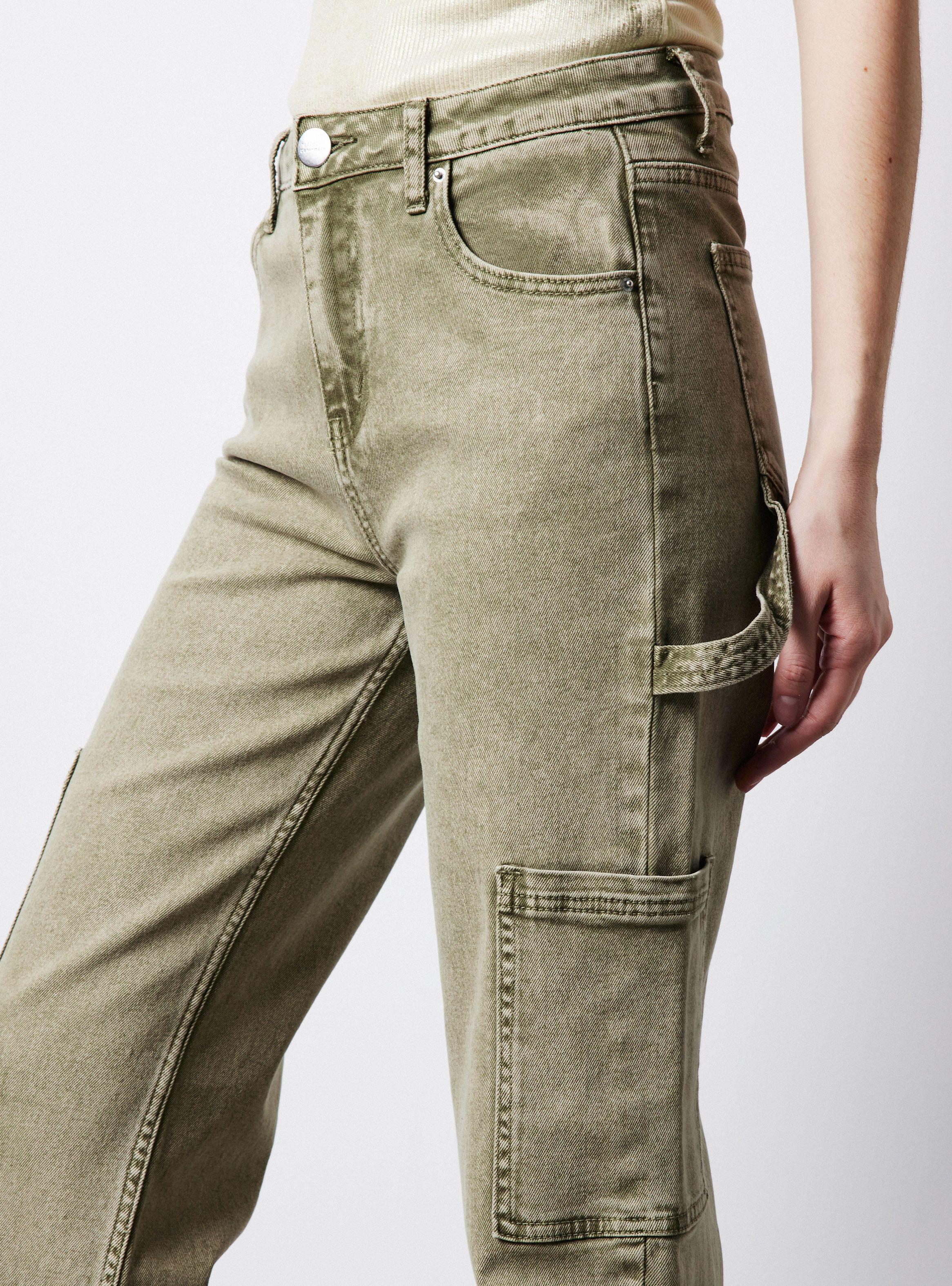 Jeans Variedad Colores Gastados Y Bolsillos Cargo-2