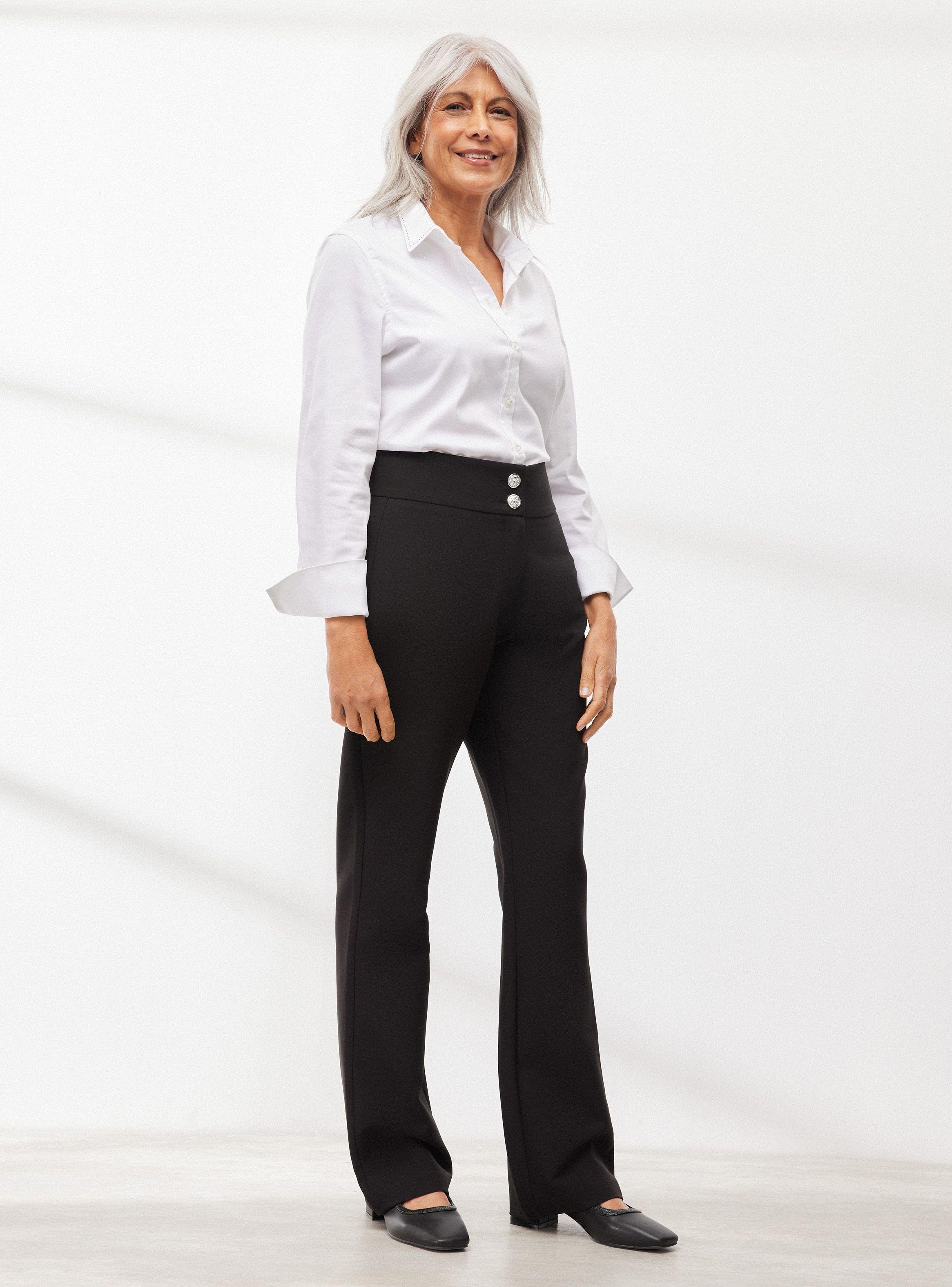 Pantalón de Vestir Fluido-4